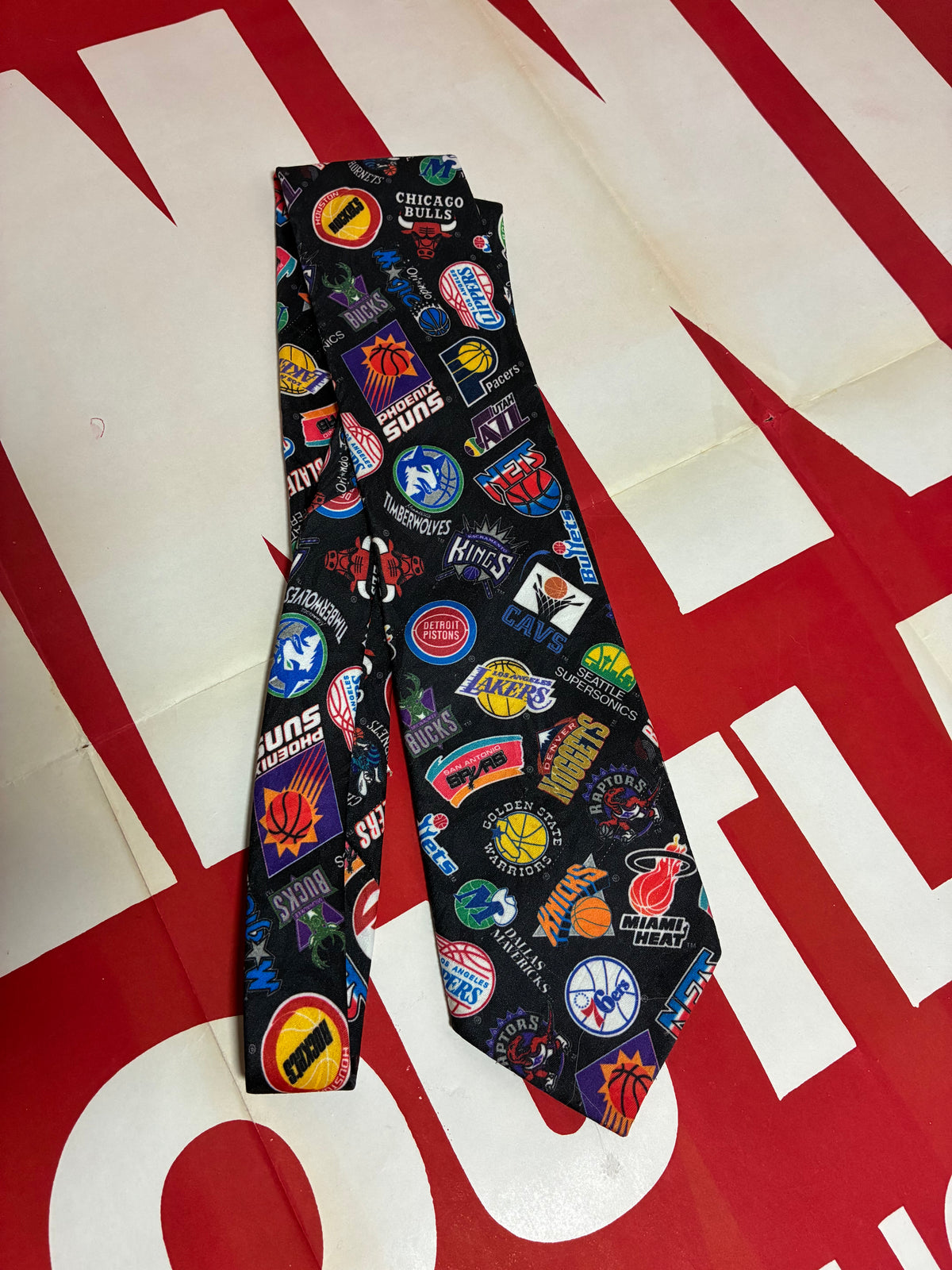 NBA Logos 1994 Tie