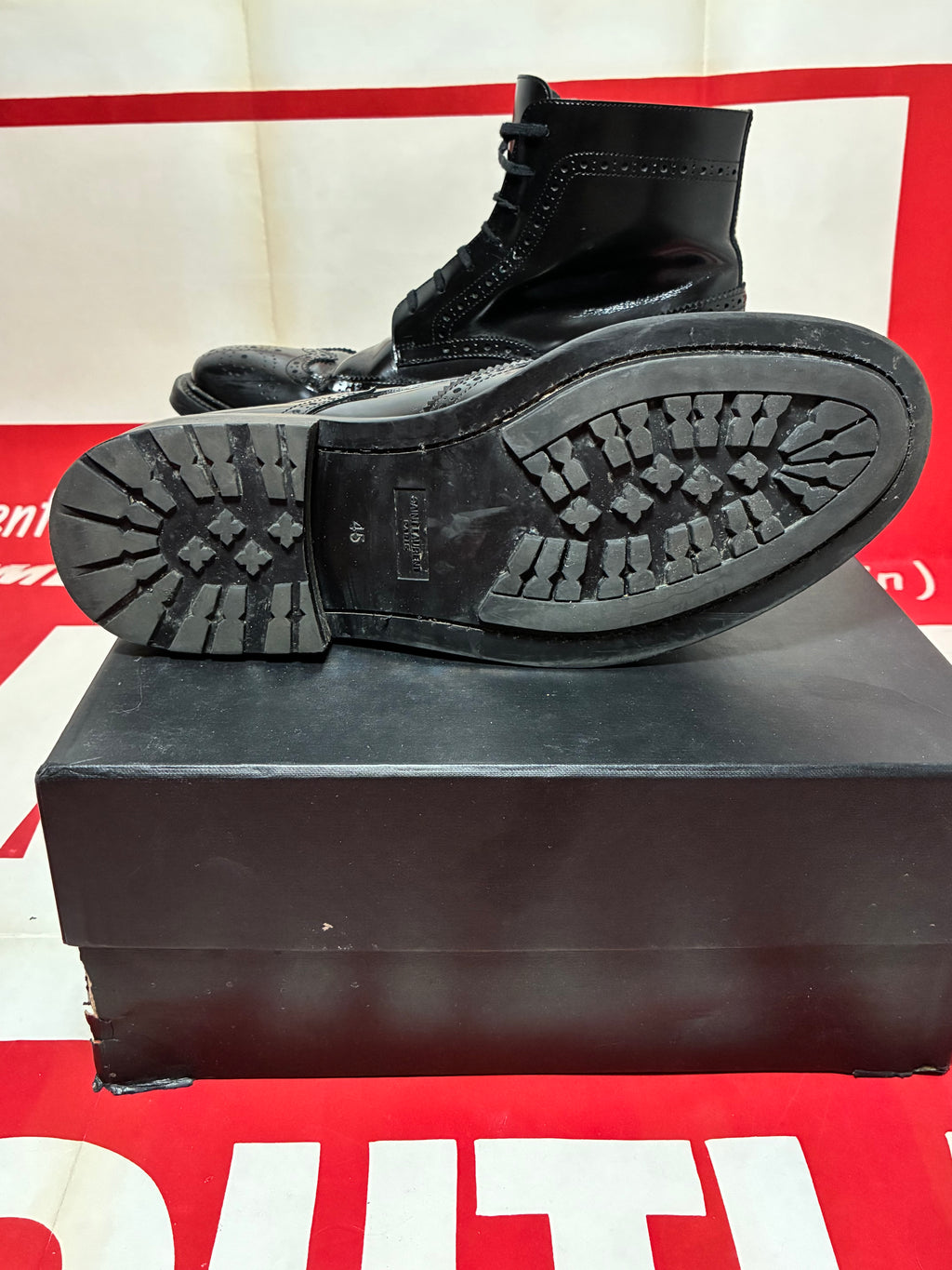 Saint Laurent Army Lace Up Boot 45