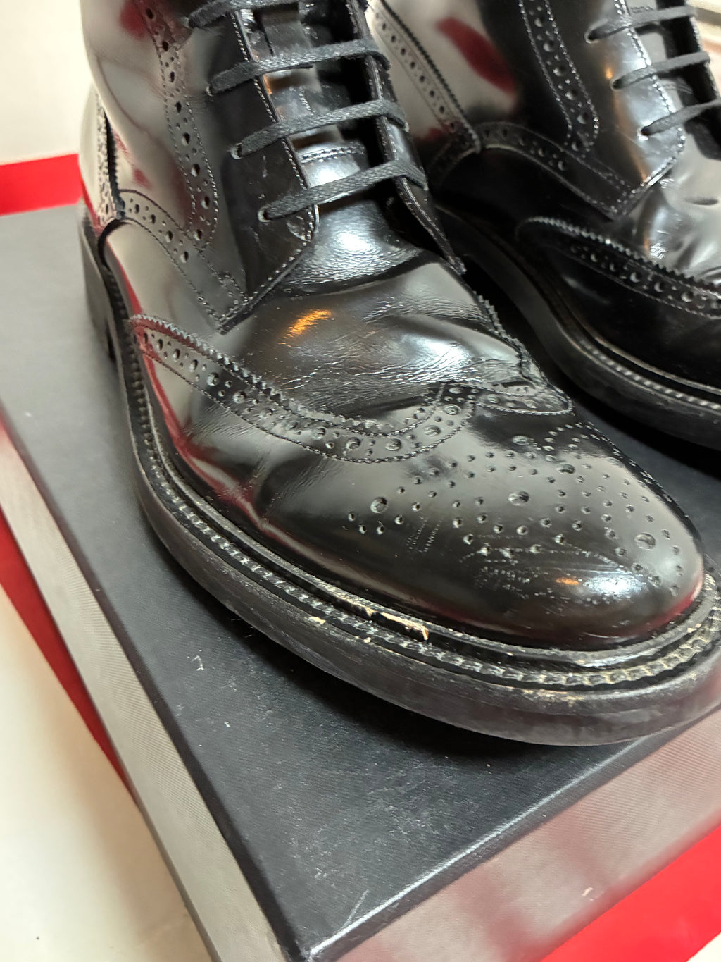 Saint Laurent Army Lace Up Boot 45