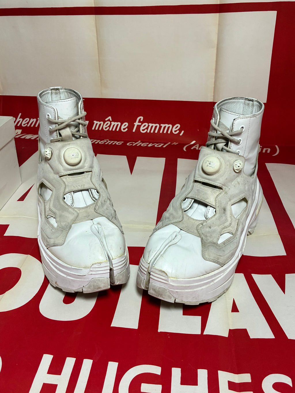 Maison Margiela x Reebok InstaPump Tabi Fury Hi 44