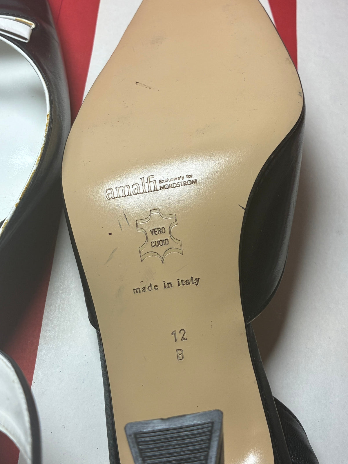 Square Toe Kitten Heels 12B