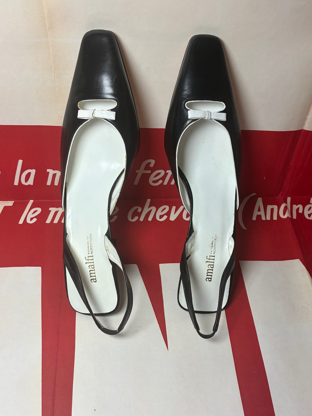 Square Toe Kitten Heels 12B