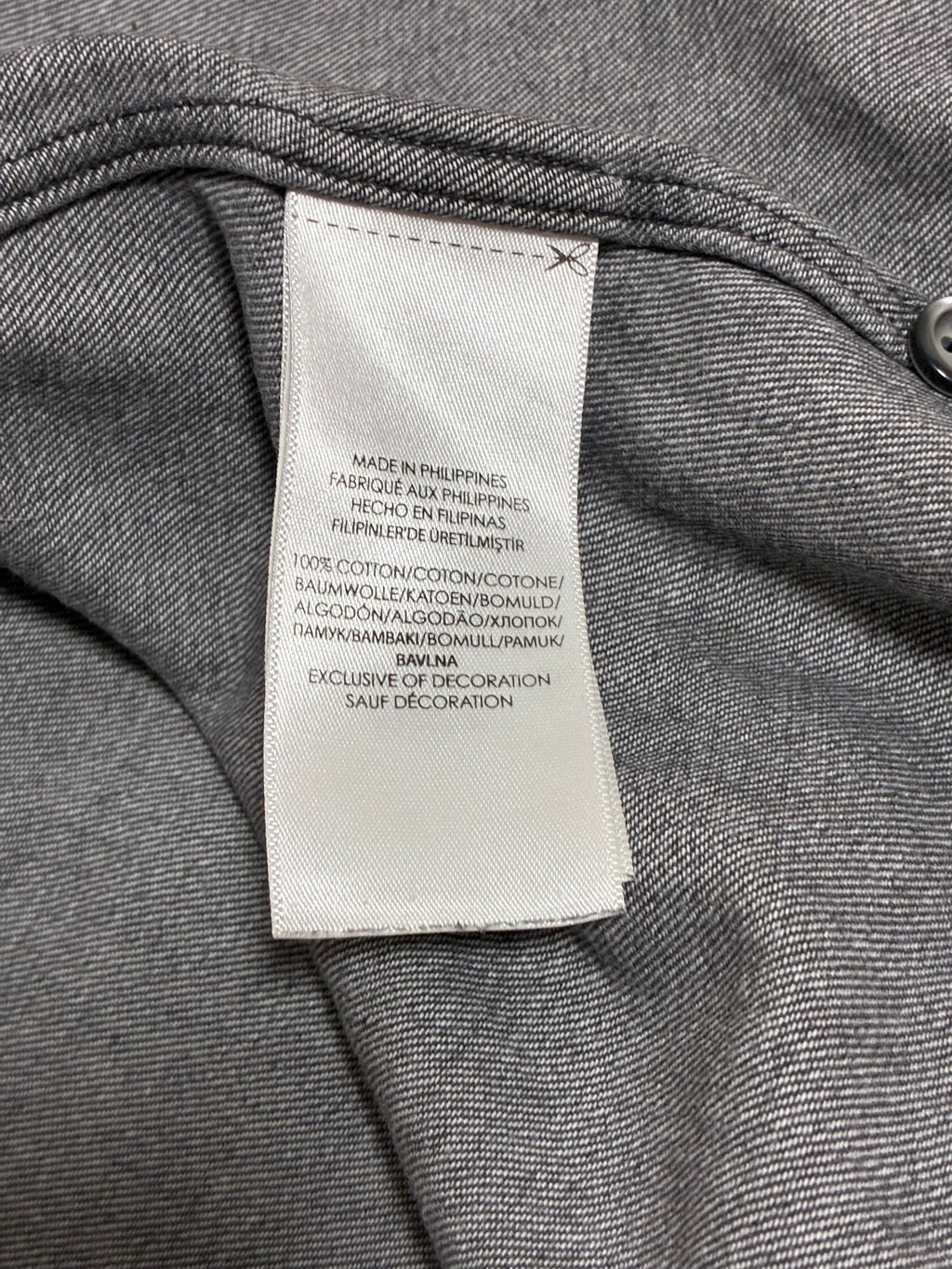Polo Ralph Lauren Slim Fit Black Chambray Shirt