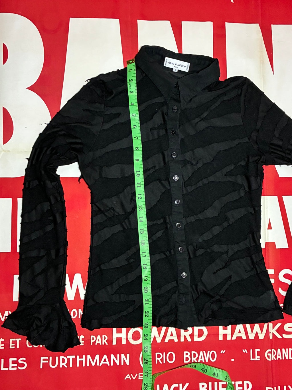 Anne Fontaine Tiger Stripe Shirt