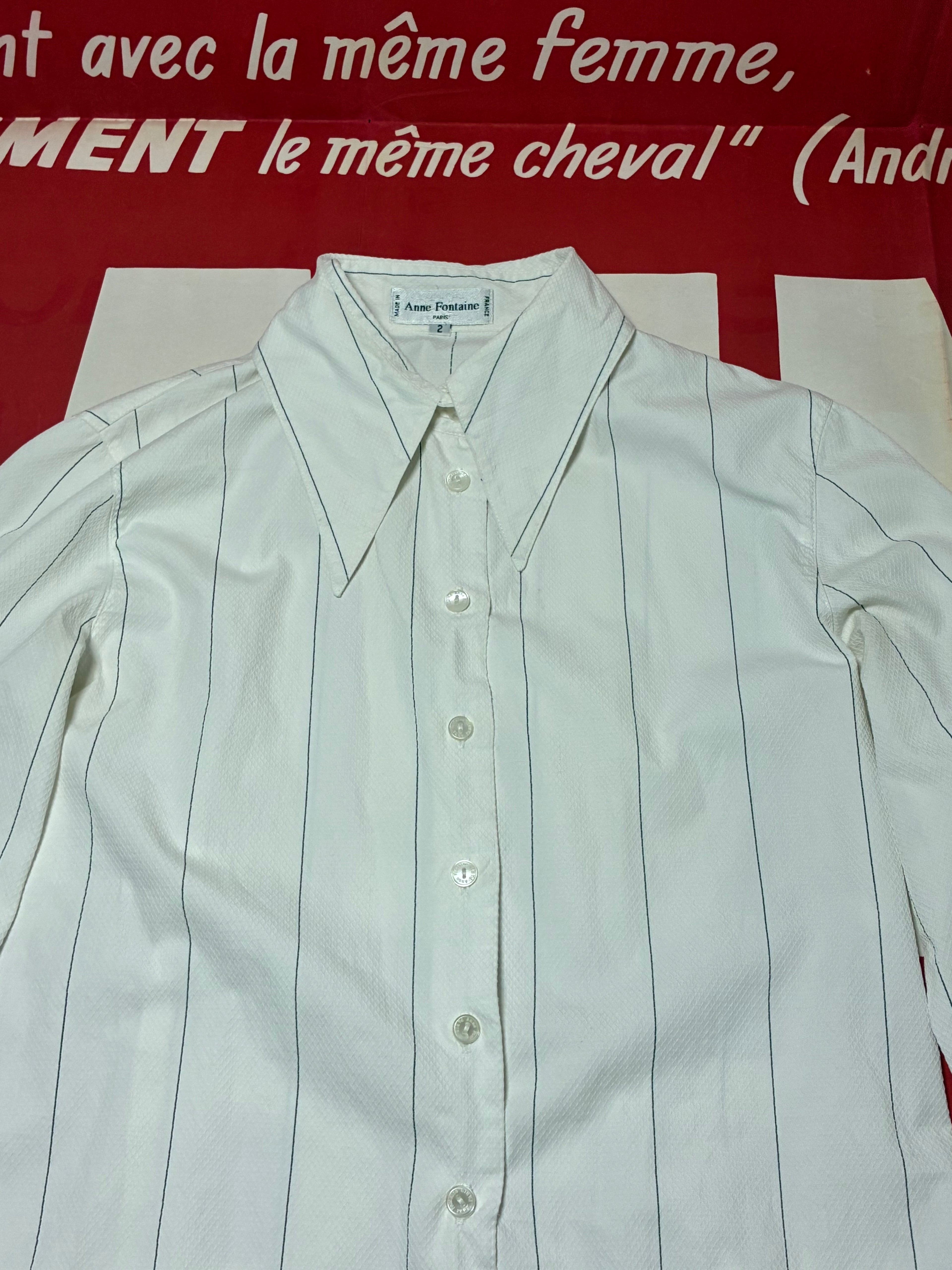 Anne Fontaine Dagger Collar Shirt