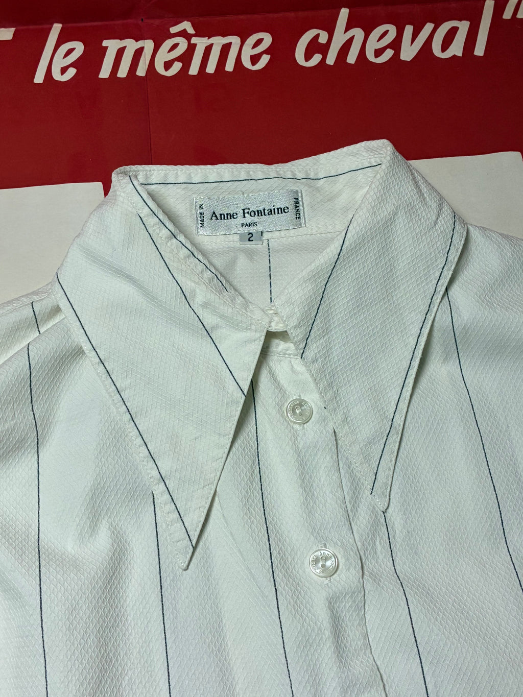 Anne Fontaine Dagger Collar Shirt