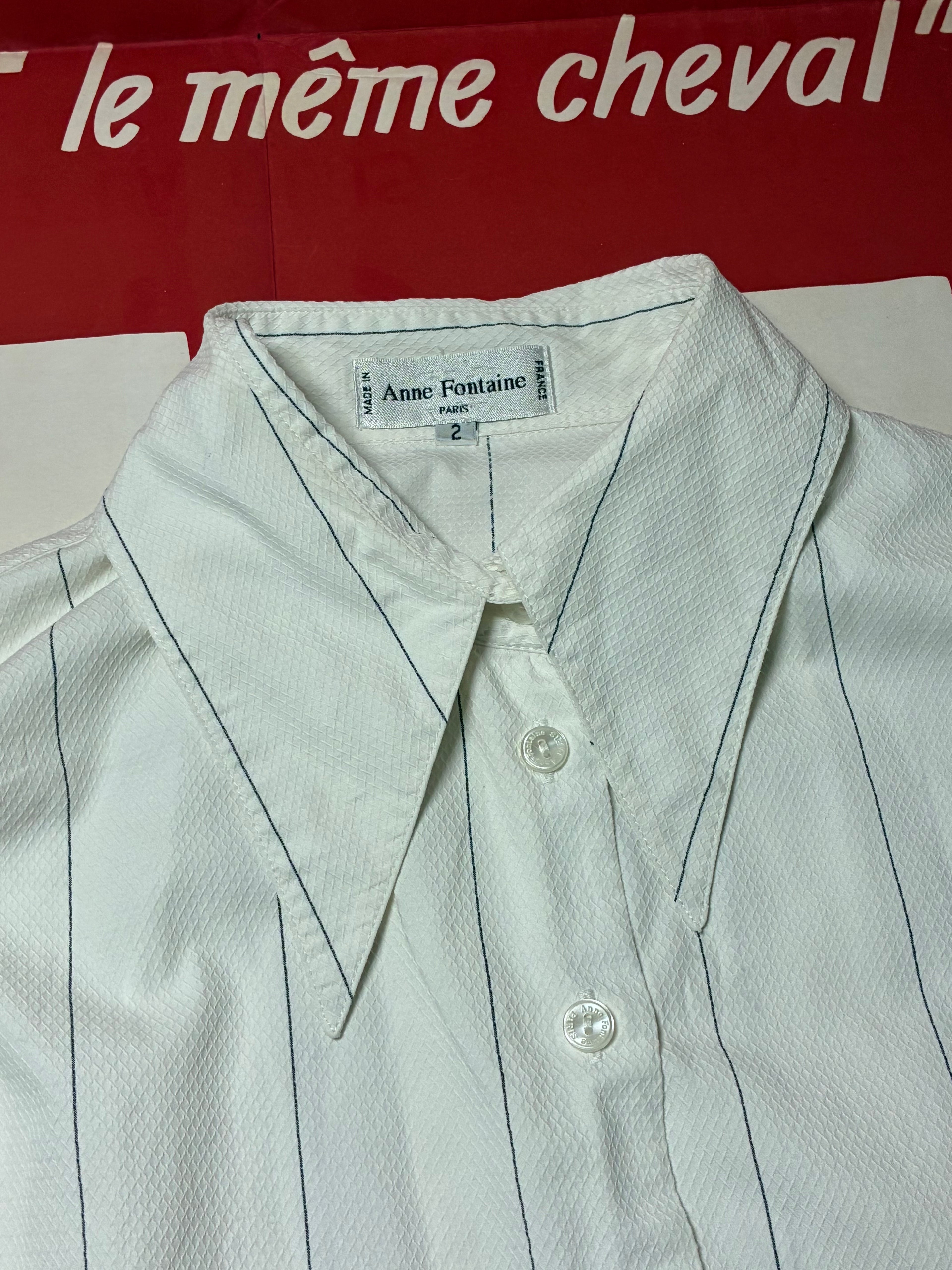 Anne Fontaine Dagger Collar Shirt