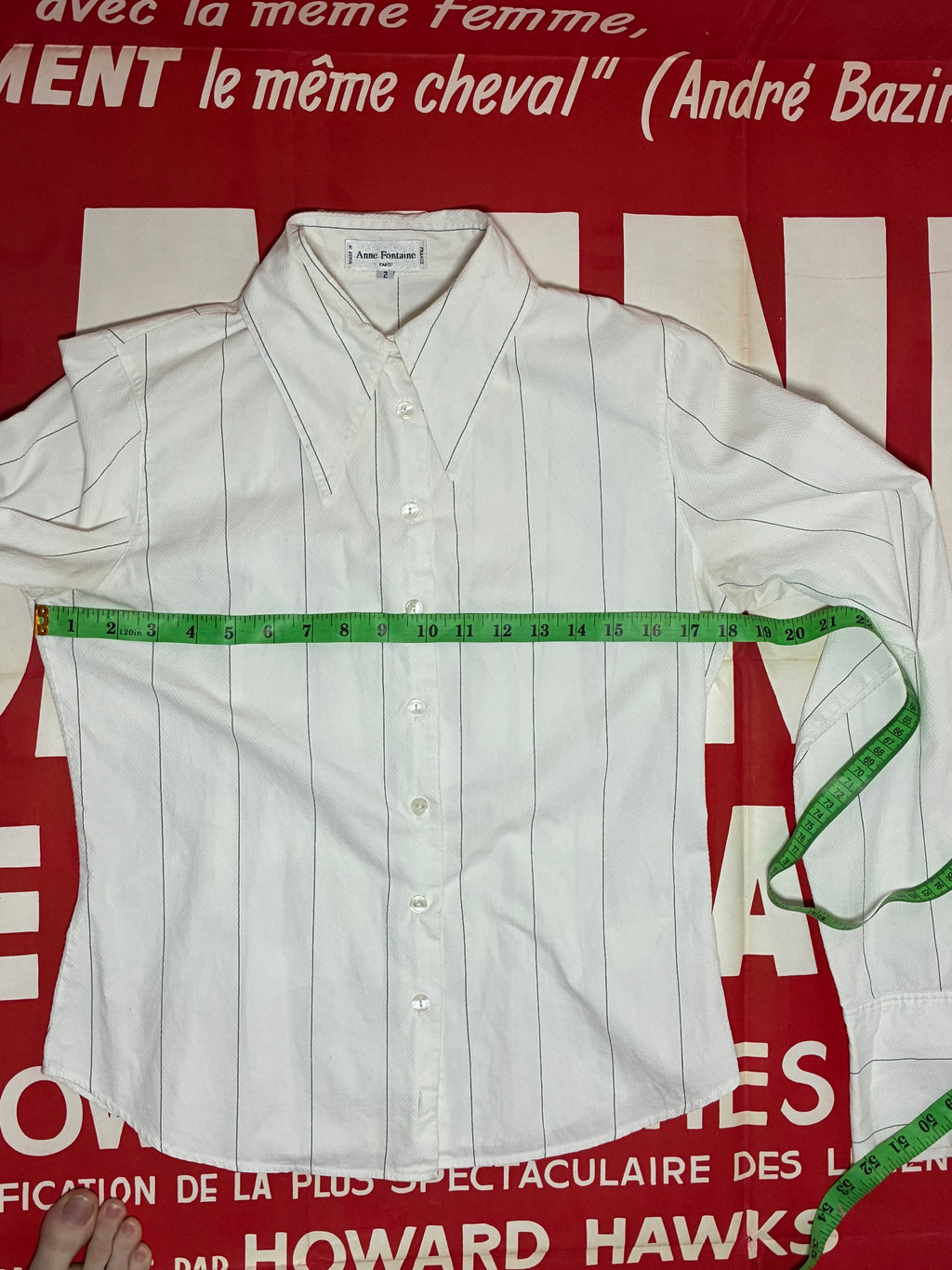 Anne Fontaine Dagger Collar Shirt