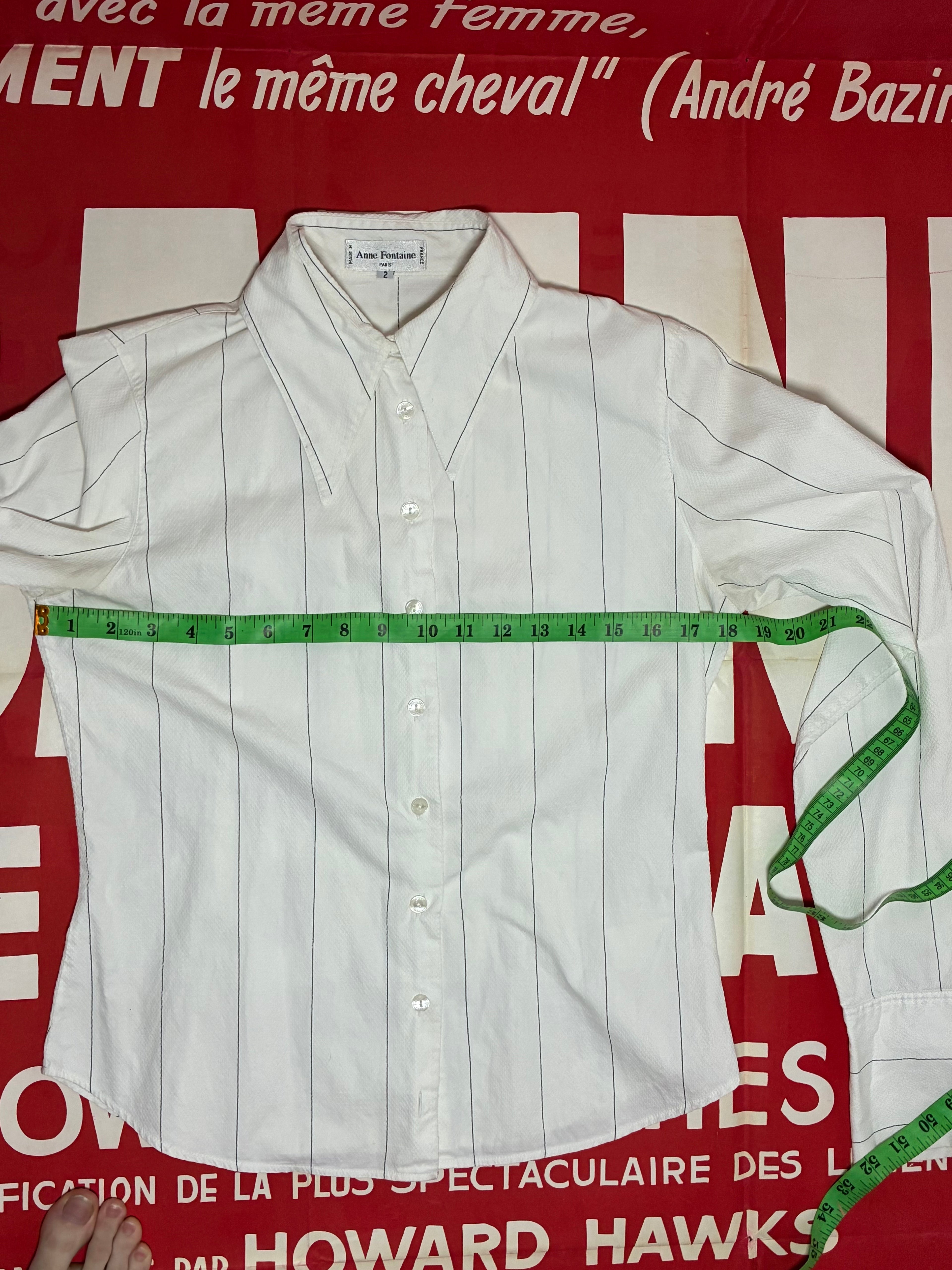 Anne Fontaine Dagger Collar Shirt