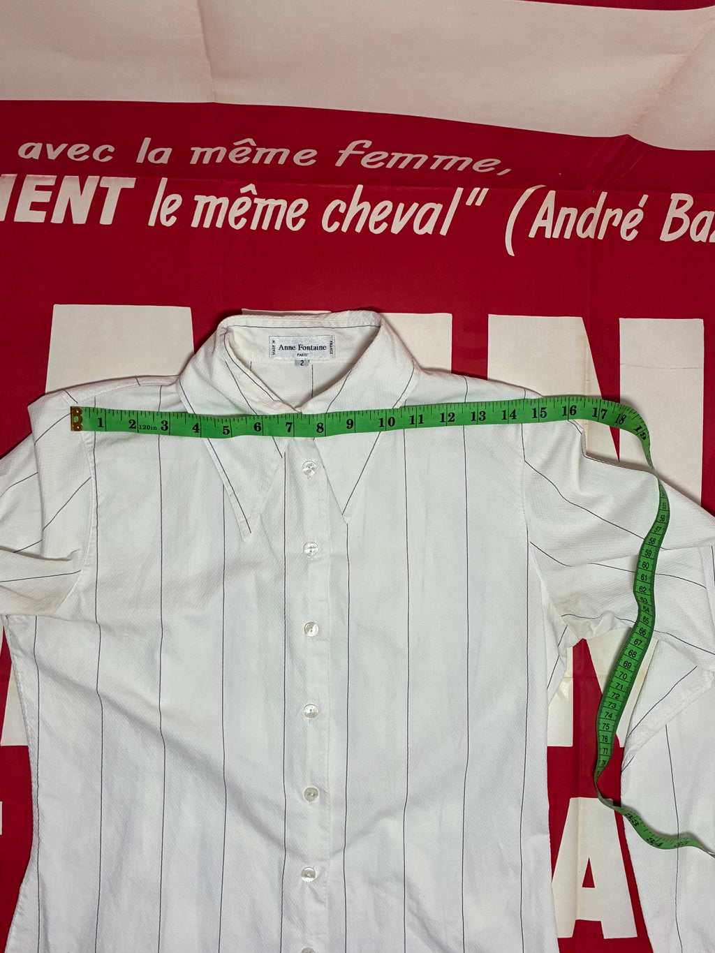 Anne Fontaine Dagger Collar Shirt