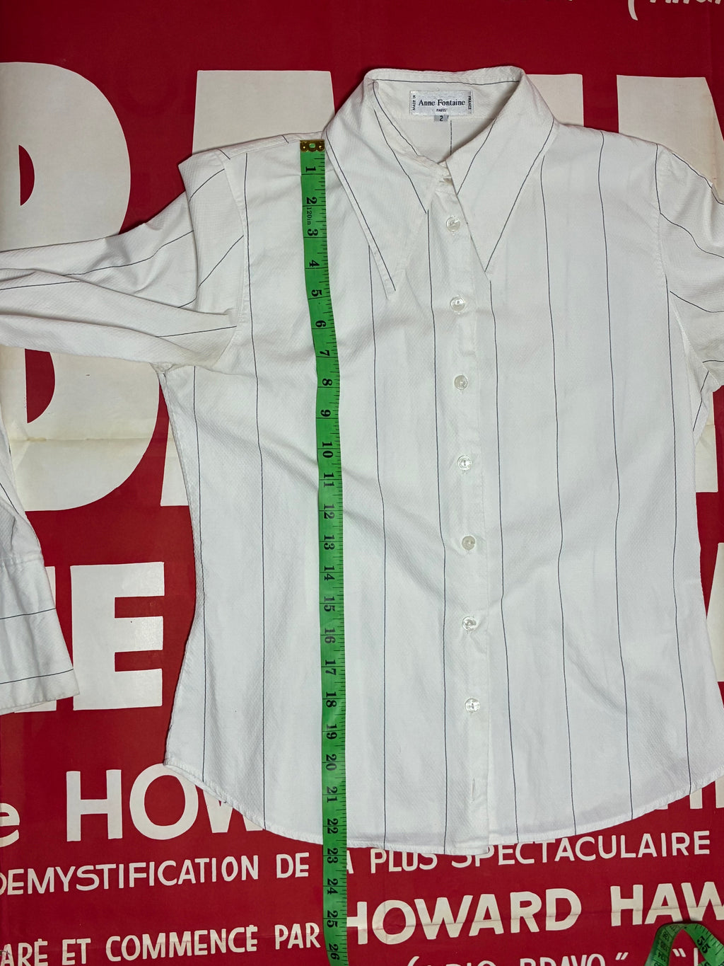 Anne Fontaine Dagger Collar Shirt