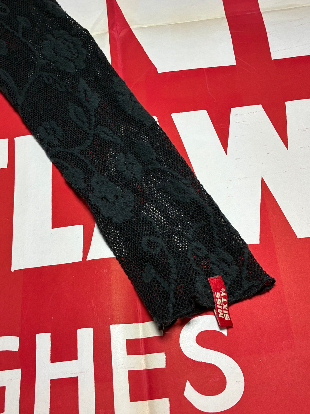 Miss Sixty Mesh Wish 3/4 Sleeve Shirt