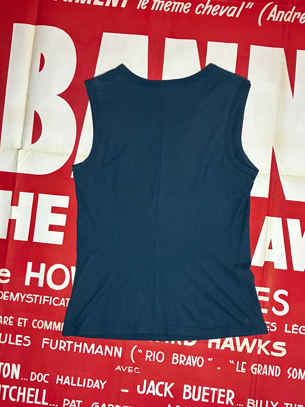 Ann Demeulemeester FW03 Half Moon Sleeveless Shirt