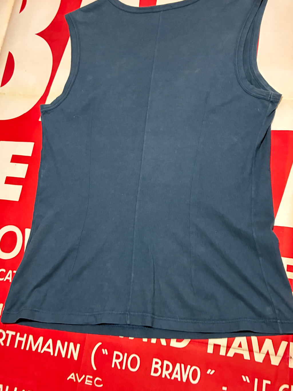 Ann Demeulemeester FW03 Half Moon Sleeveless Shirt
