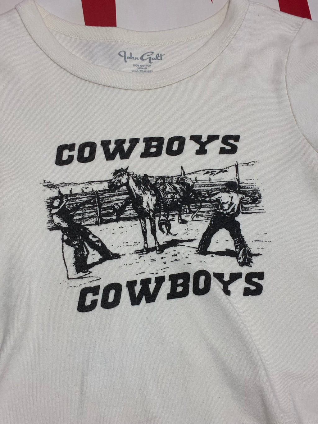 John Galt Cowboys Baby Tee