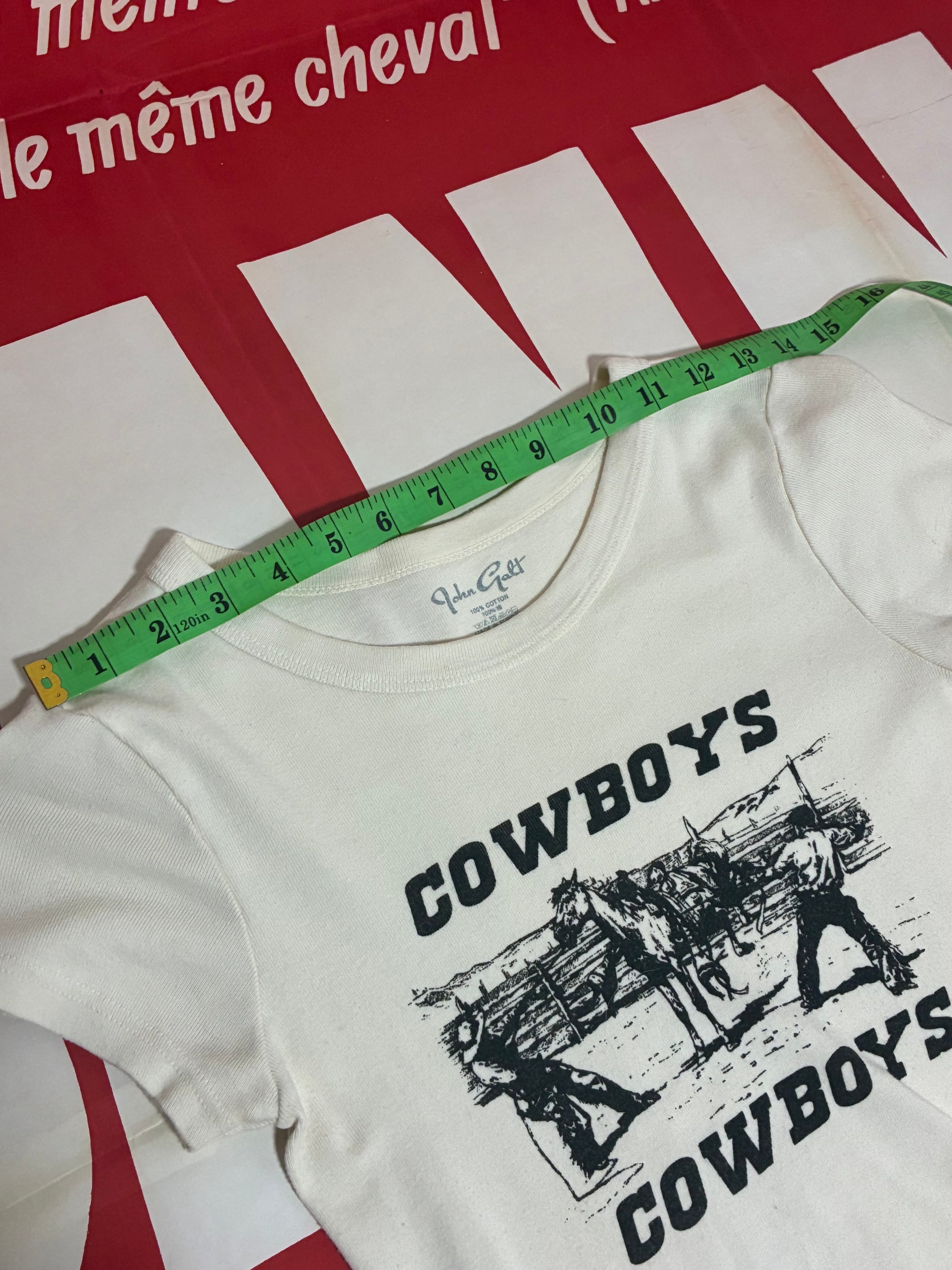 John Galt Cowboys Baby Tee