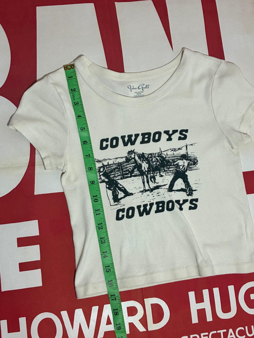 John Galt Cowboys Baby Tee