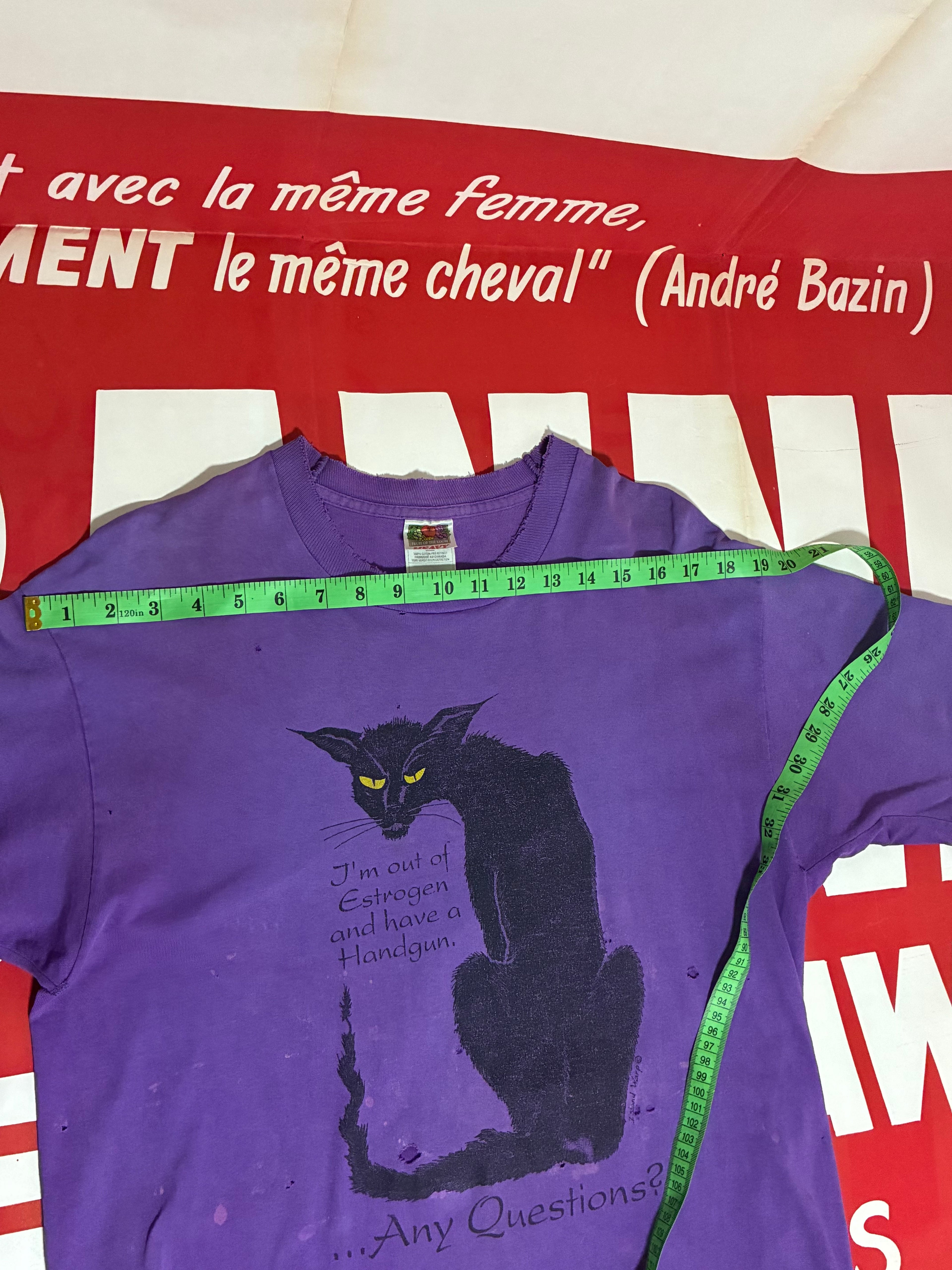 I'm Out of Estrogen and Have a Handgun...Any Questions T-Shirt