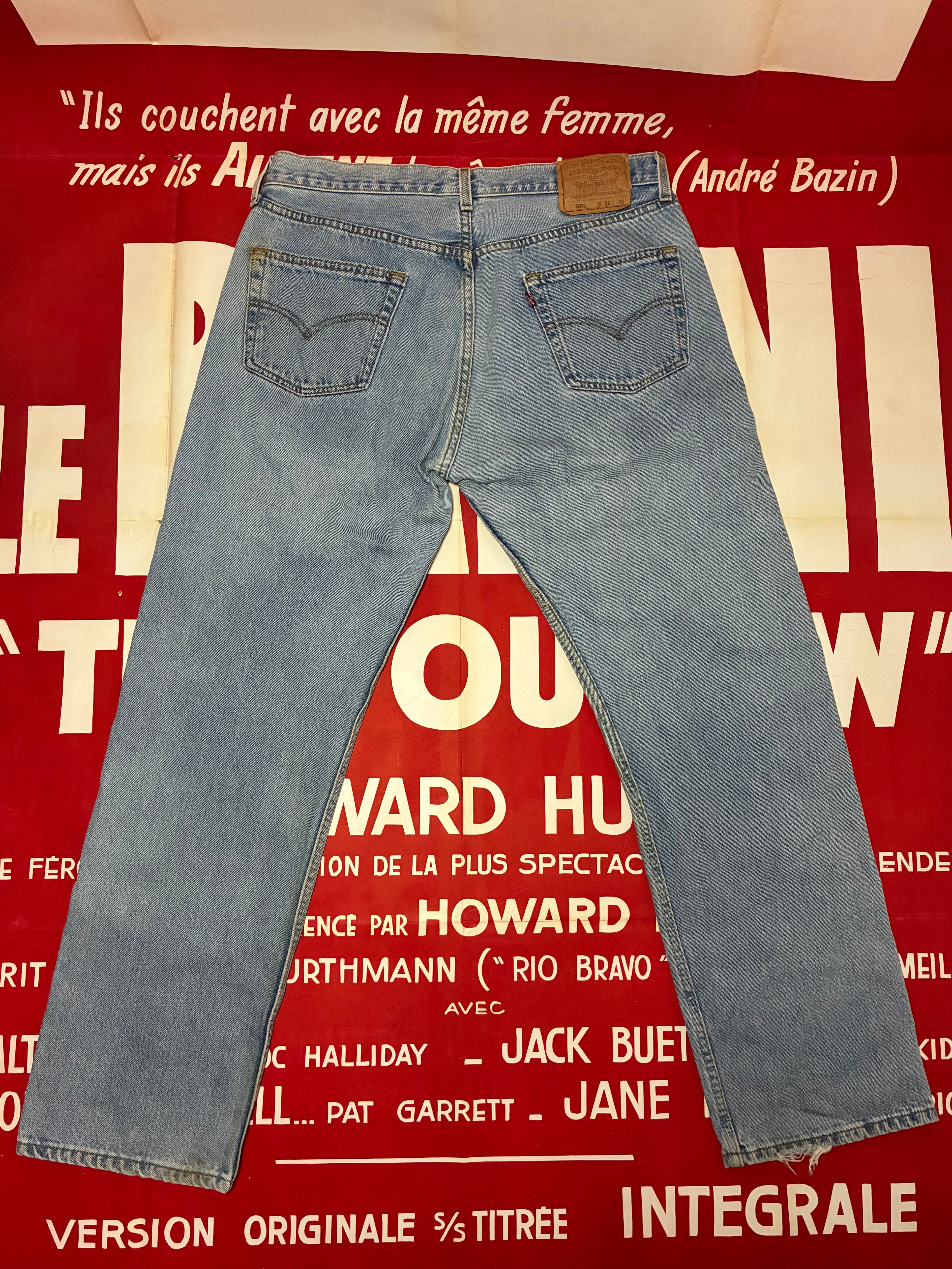 Levi's 501 USA August 1997 34x29.5