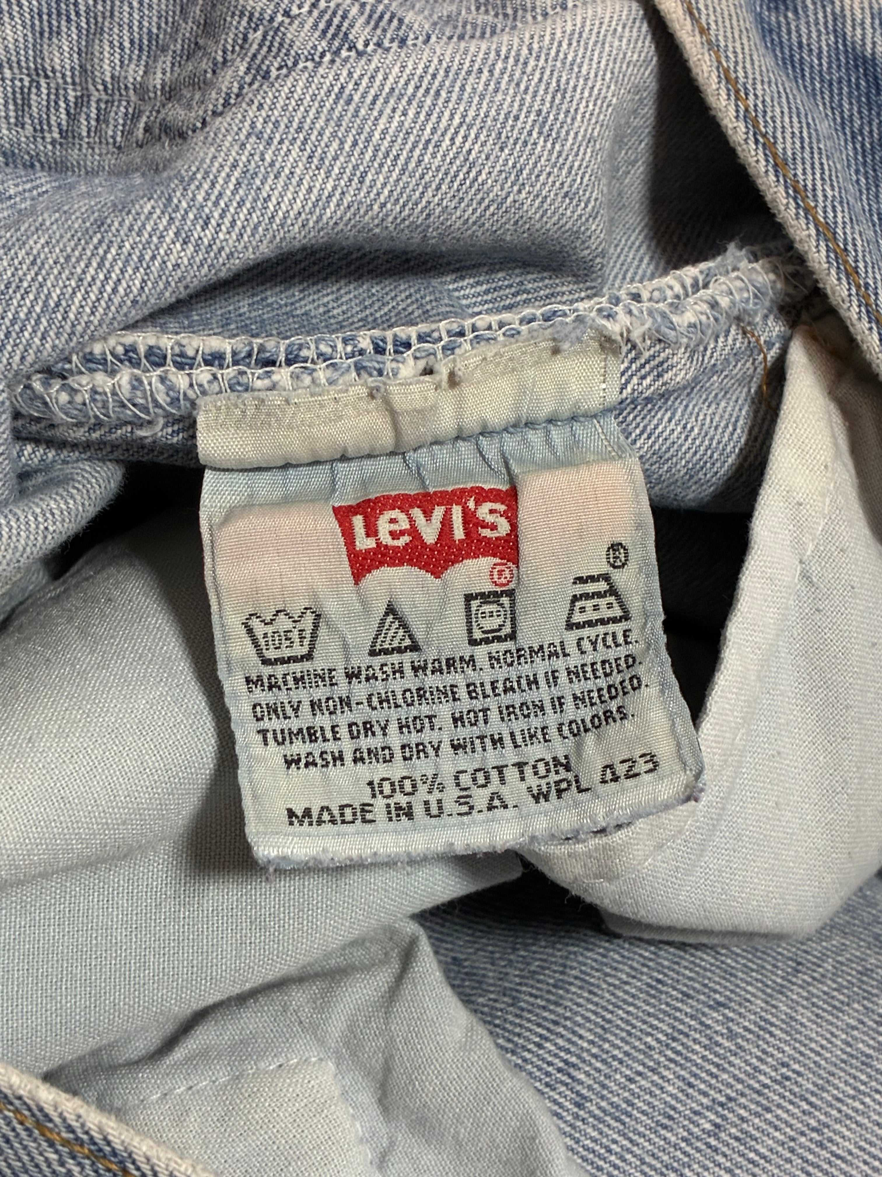 Levi's 501 USA August 1997 34x29.5