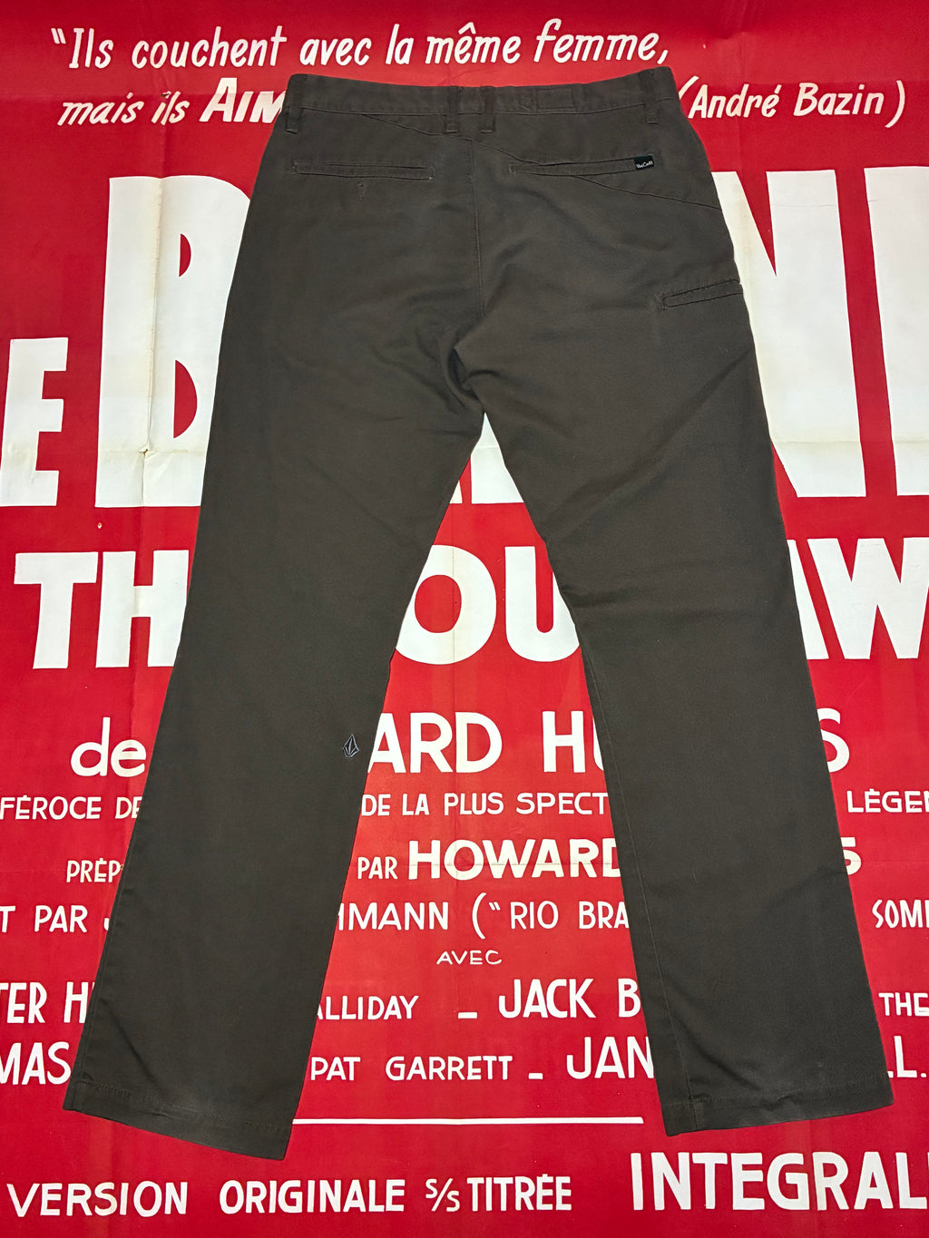 Volcom Brown Chino Pants 32x30.75