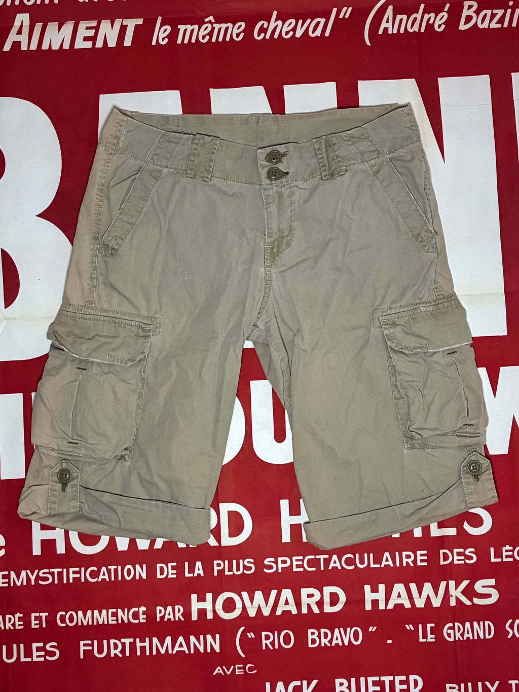 Lucky Brand Khaki Cargo Shorts