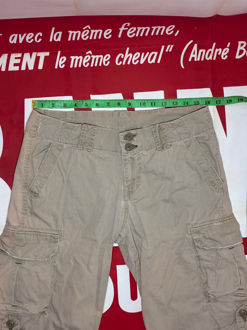 Lucky Brand Khaki Cargo Shorts