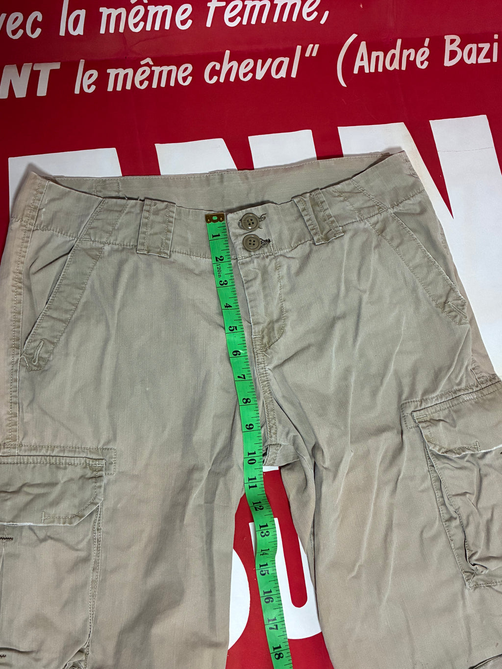 Lucky Brand Khaki Cargo Shorts