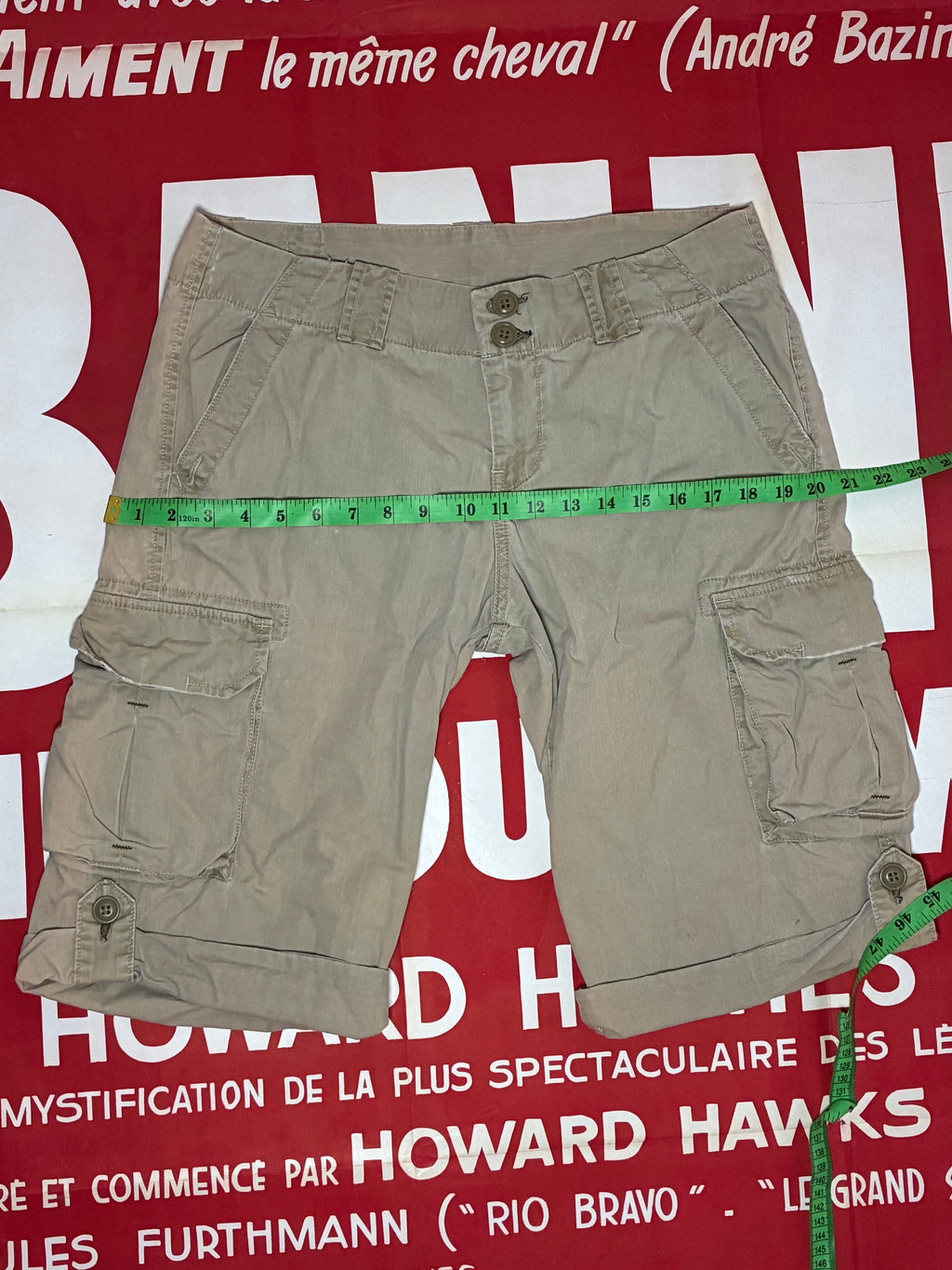 Lucky Brand Khaki Cargo Shorts
