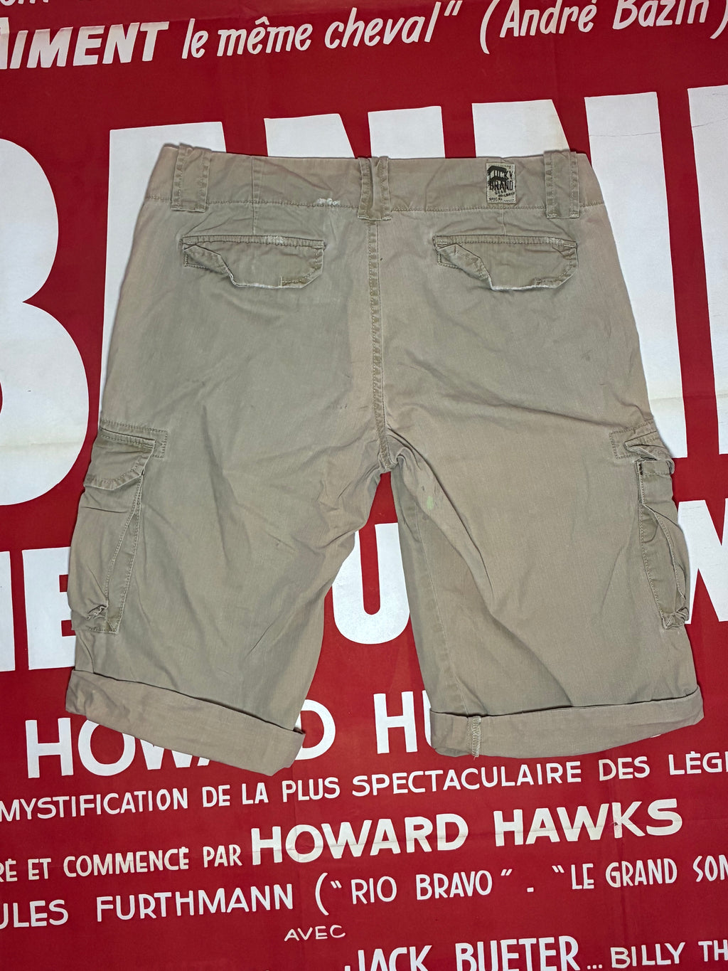 Lucky Brand Khaki Cargo Shorts