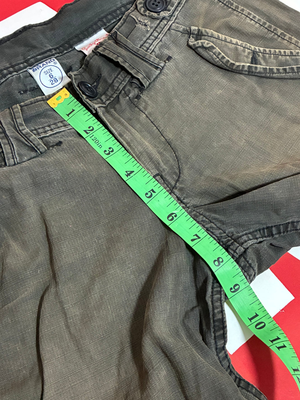 Lucky Brand Black Cargo Shorts