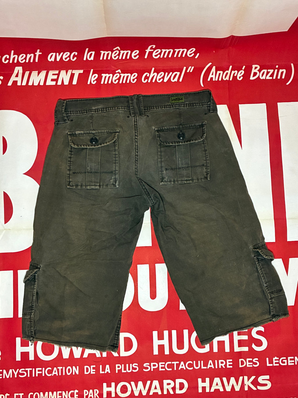 Lucky Brand Black Cargo Shorts