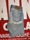 Levi's 501 Student USA Shorts February 1999 Size 28
