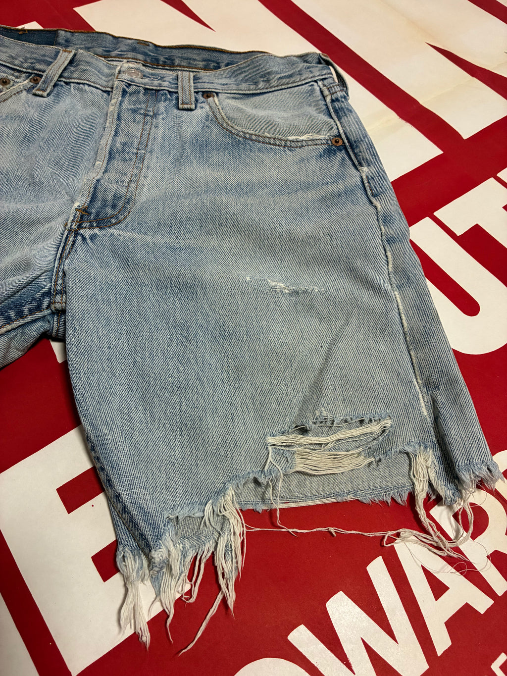 Levi's 501 Student USA Shorts February 1999 Size 28