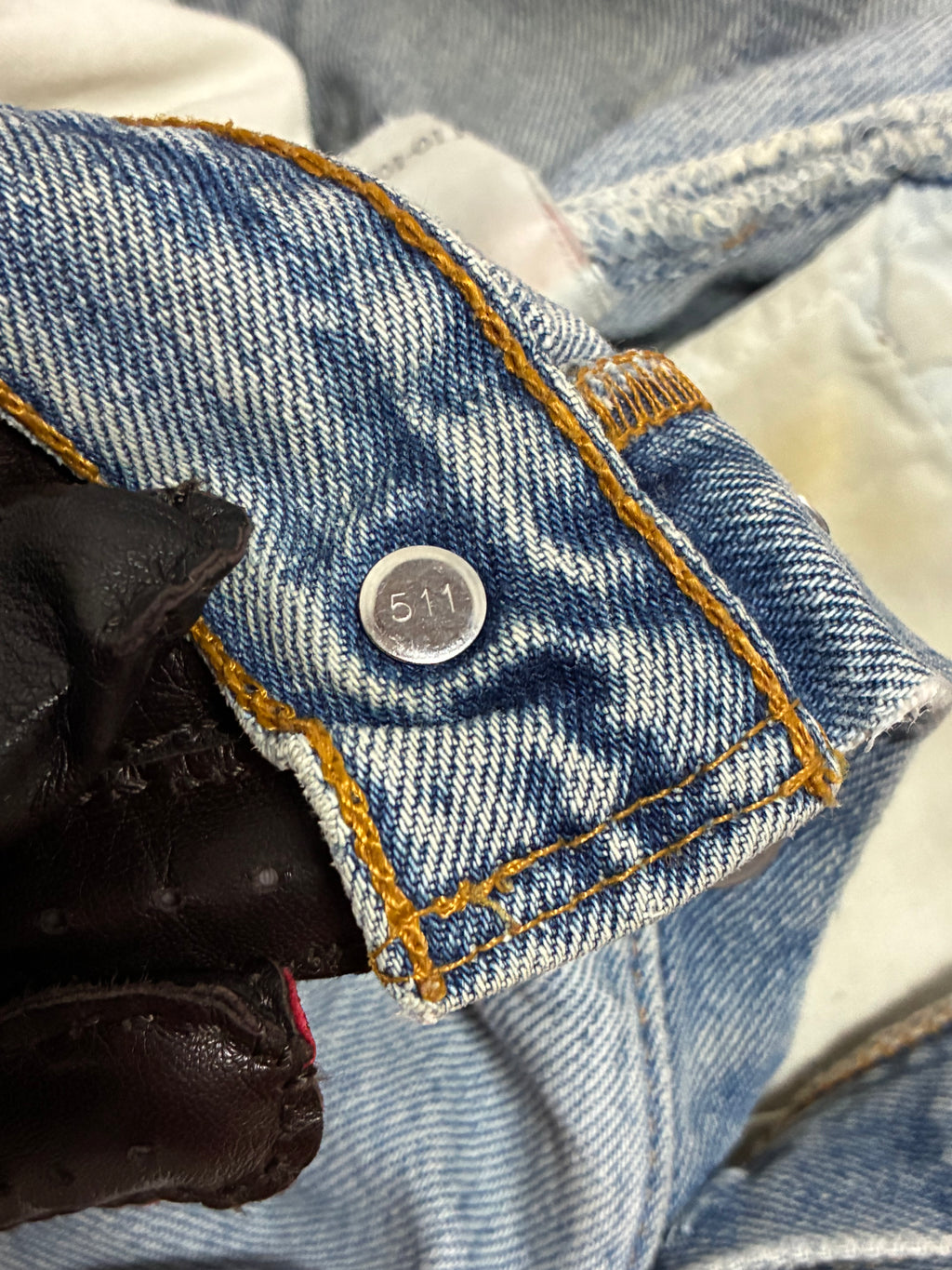 Levi's 501 Student USA Shorts February 1999 Size 28