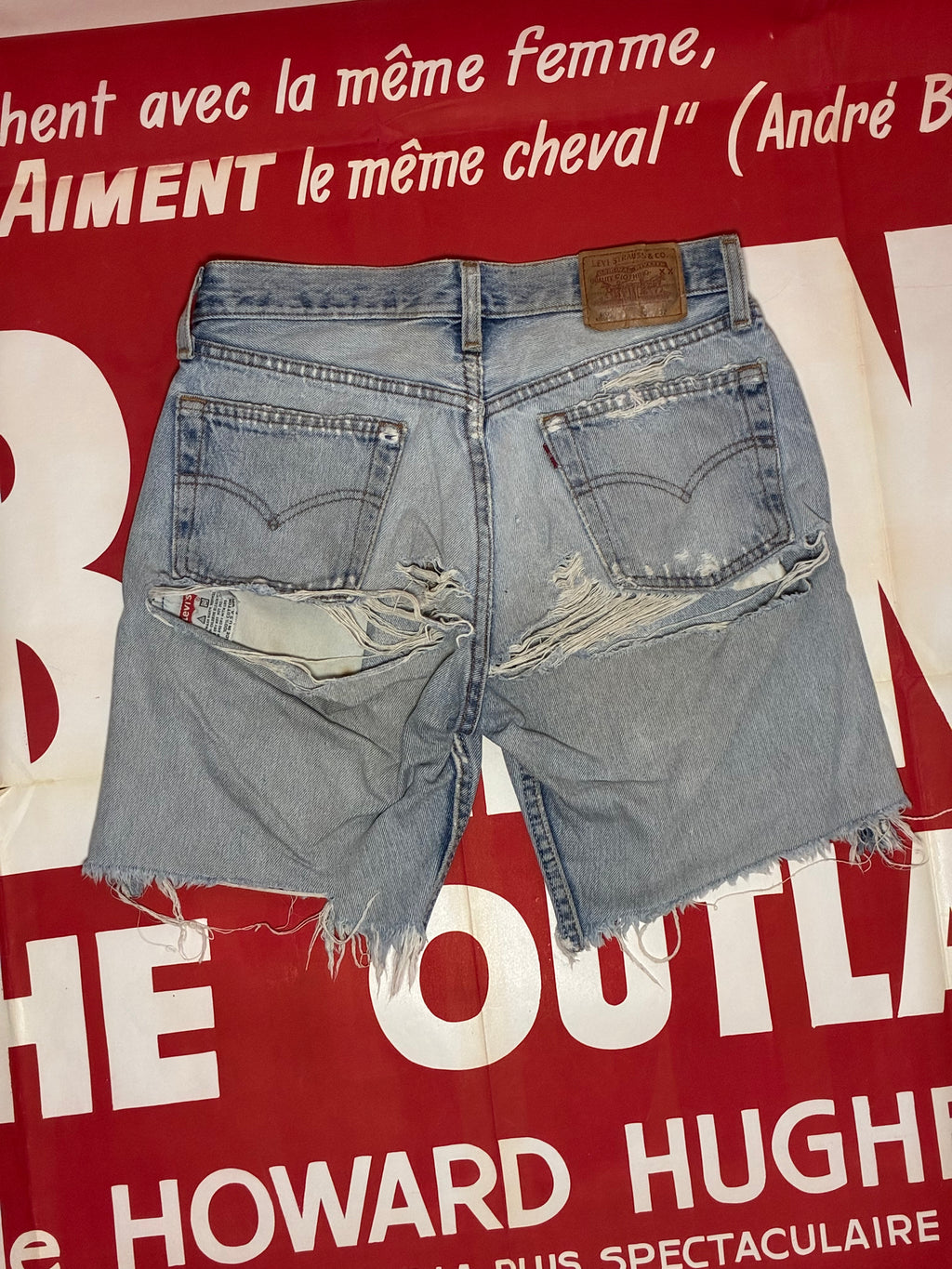 Levi's 501 Student USA Shorts February 1999 Size 28