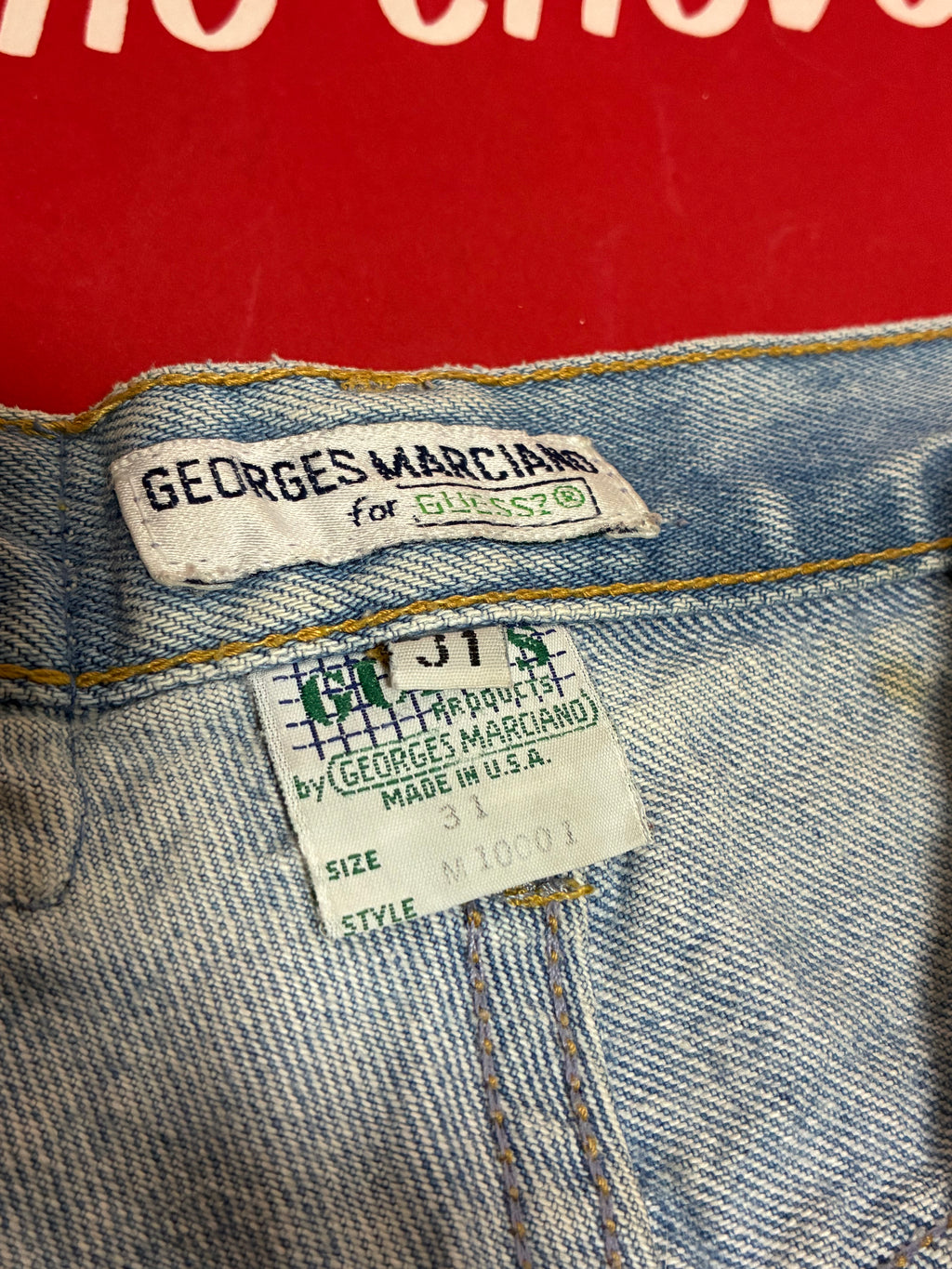 Guess by Georges Marciano Denim Shorts Size 27