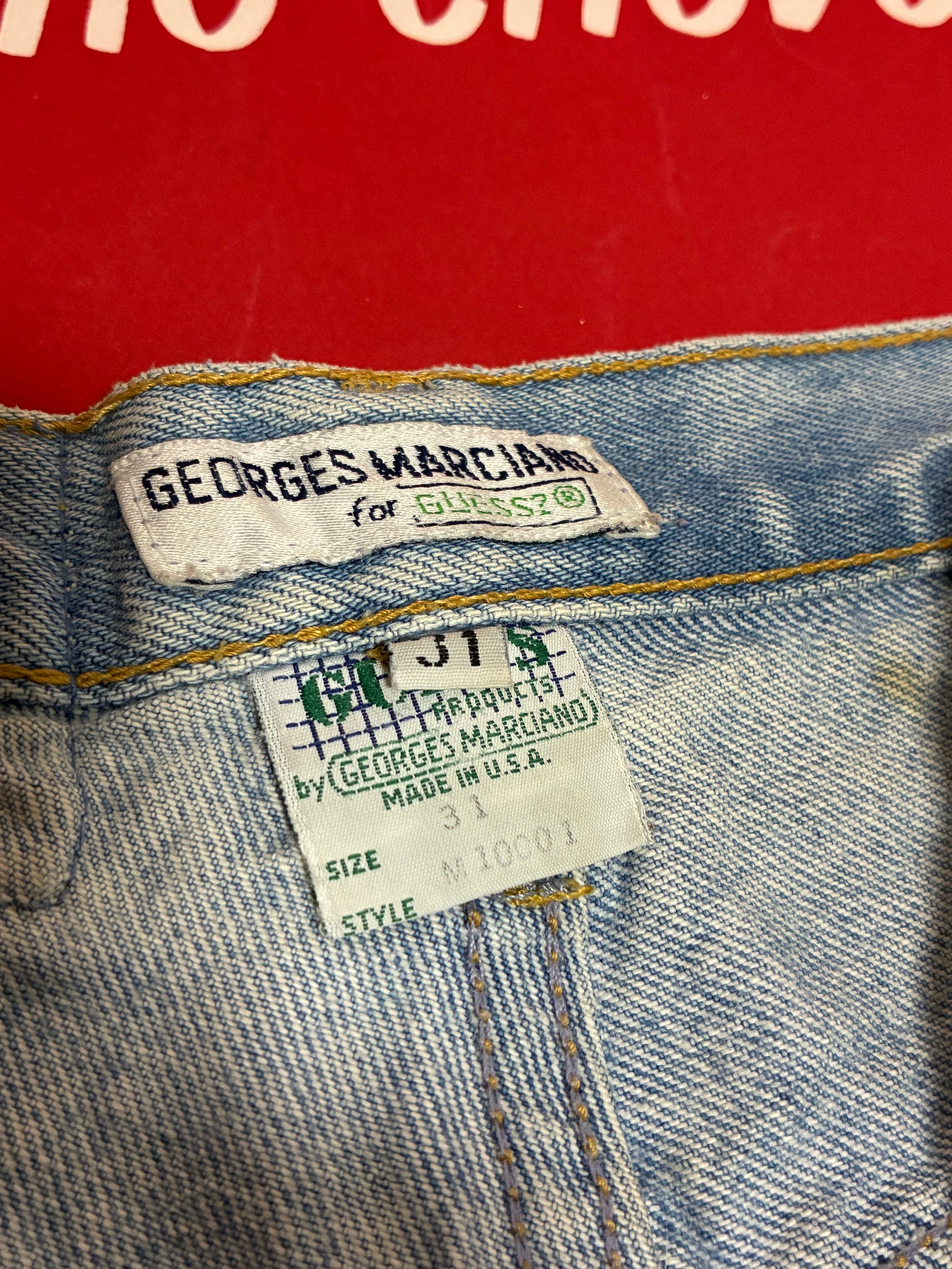 Guess by Georges Marciano Denim Shorts Size 27