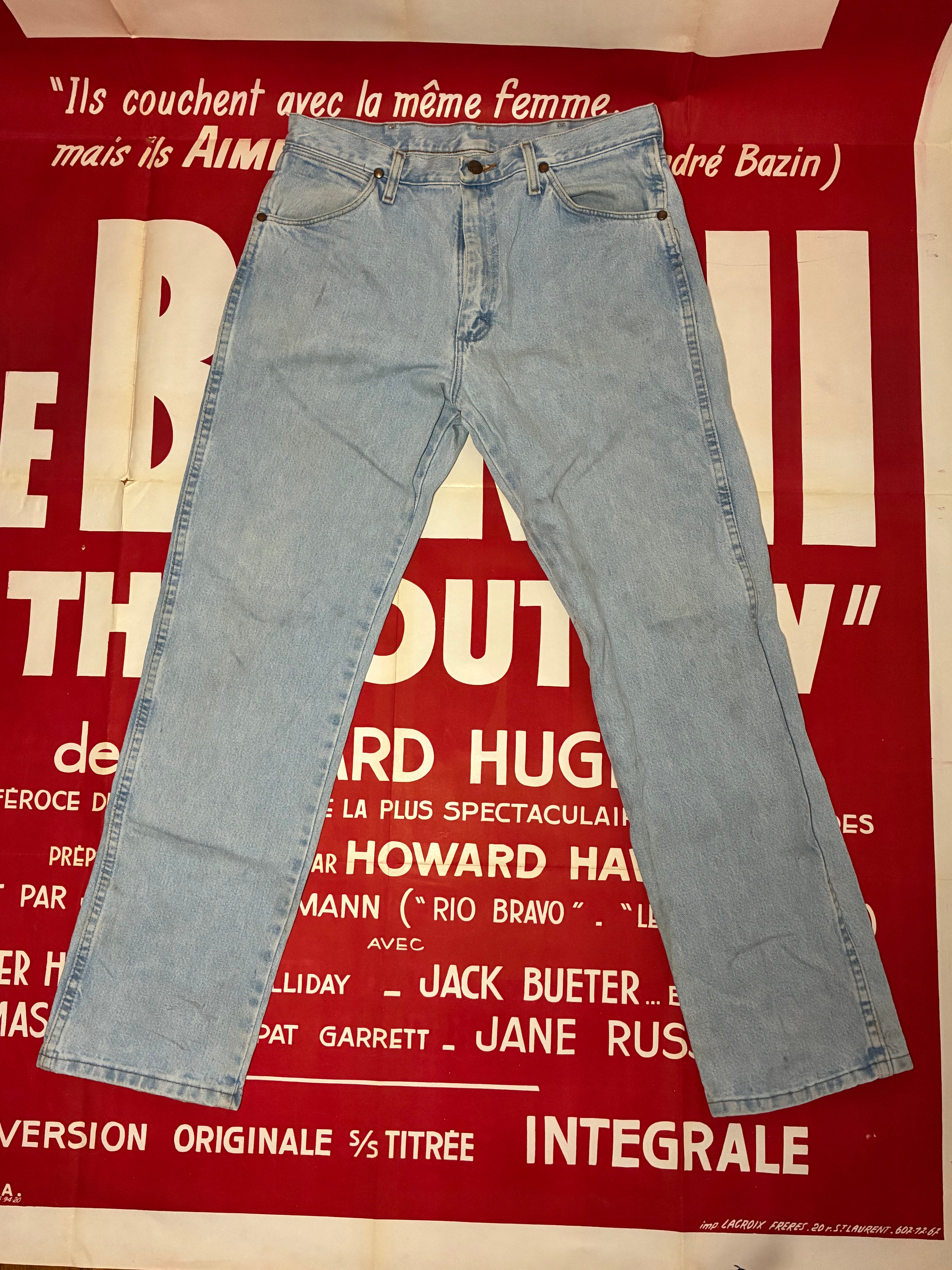 Wrangler Stonewash Jeans 33x31
