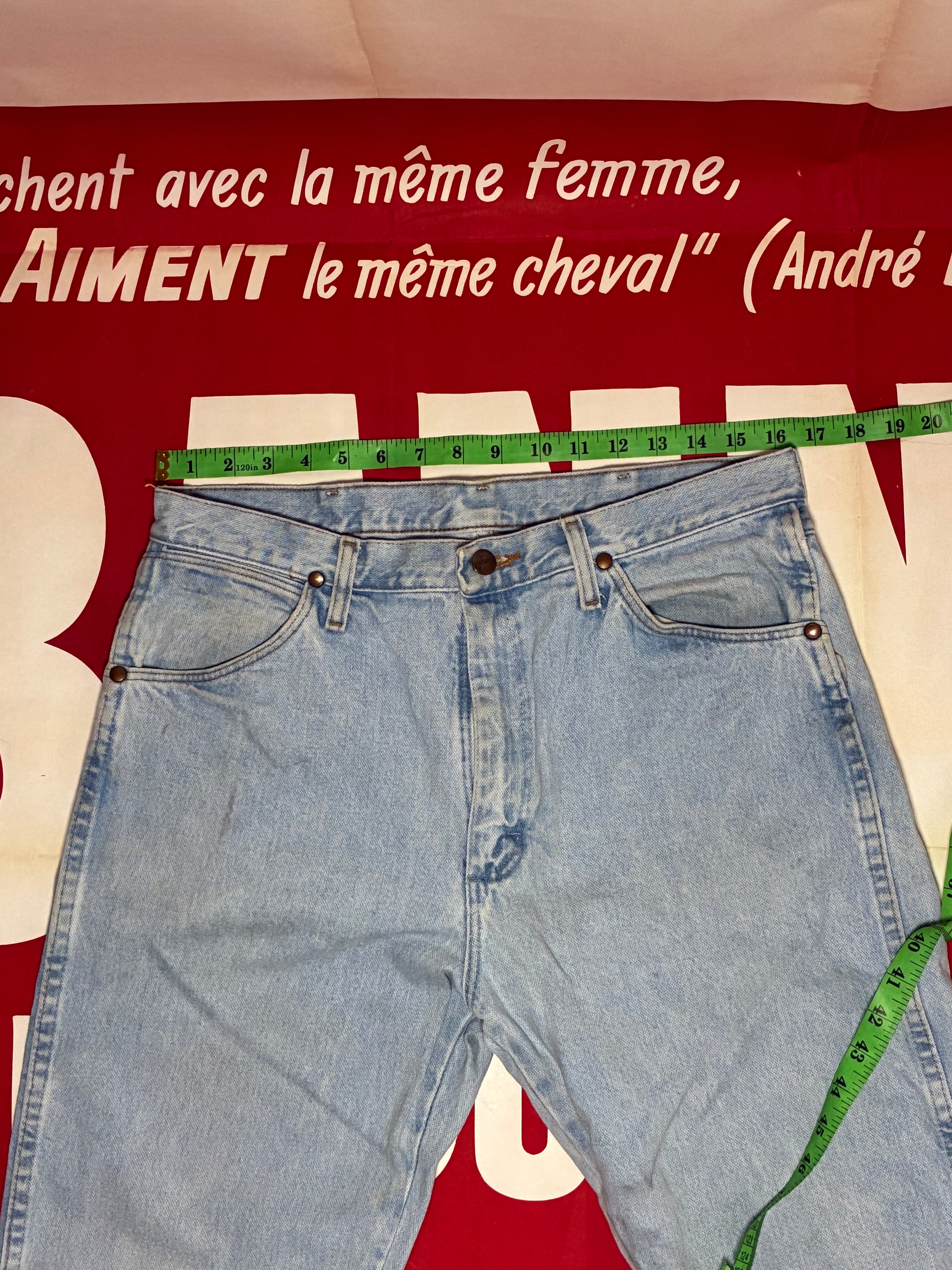 Wrangler Stonewash Jeans 33x31