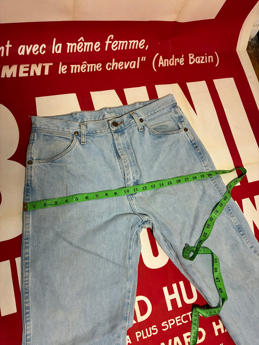 Wrangler Stonewash Jeans 33x31