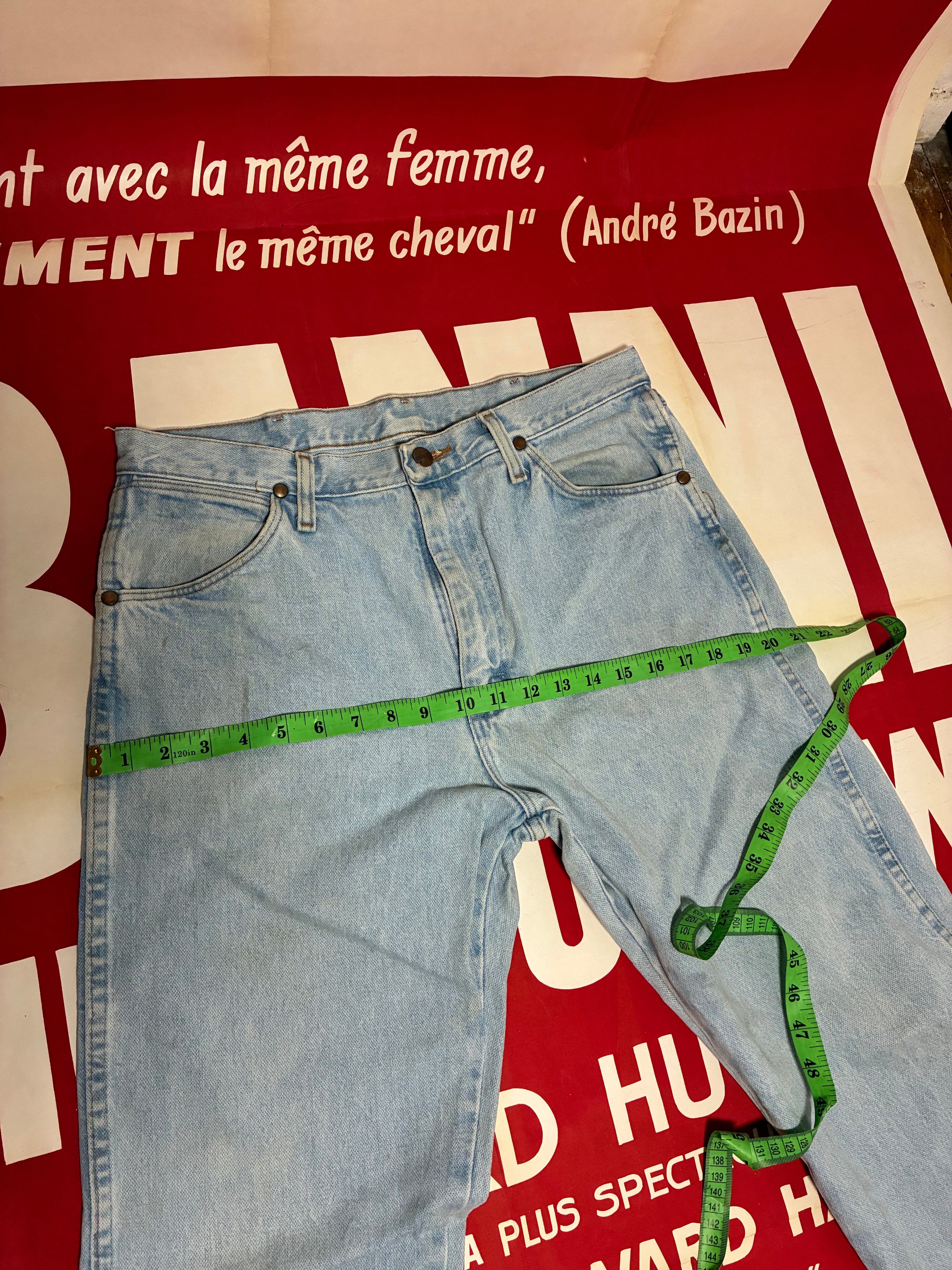 Wrangler Stonewash Jeans 33x31
