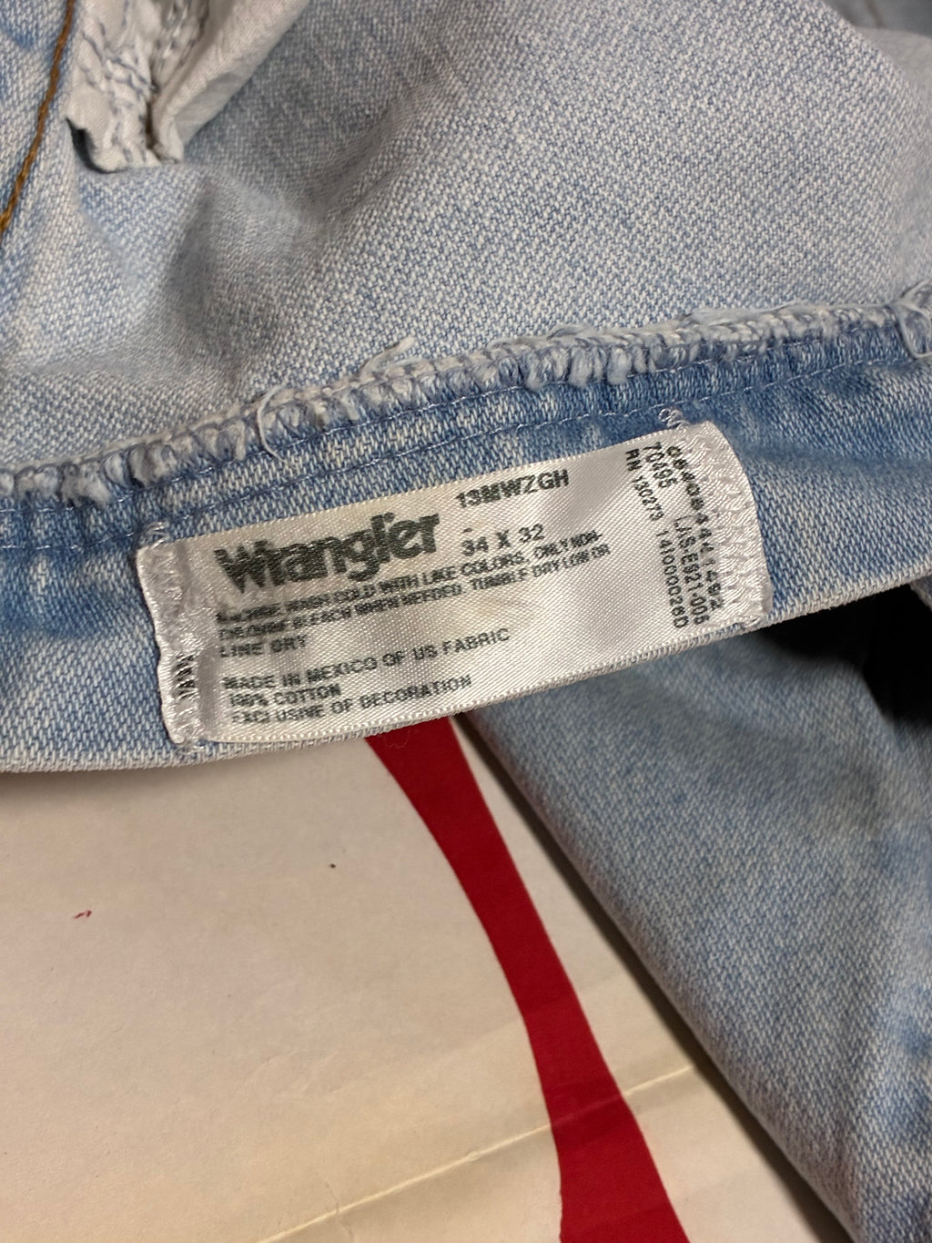 Wrangler Stonewash Jeans 33x31