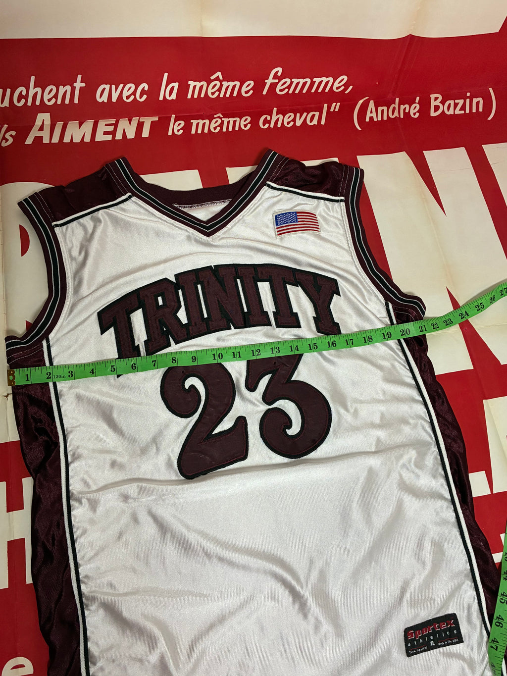 Trinity University Basketball Jersey #23