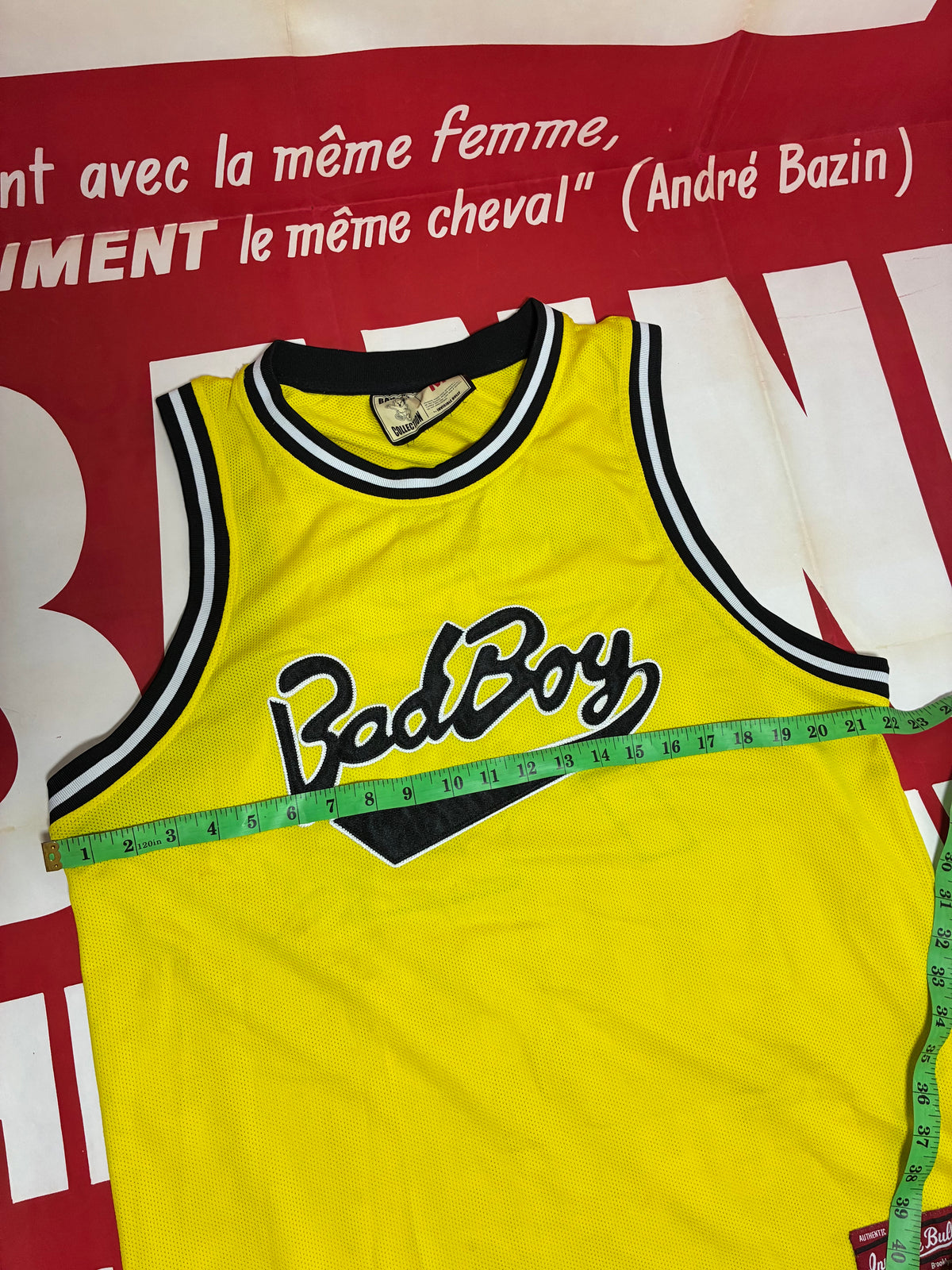 Invisible Bully Biggie Smalls Bad Boy Basketball Jersey