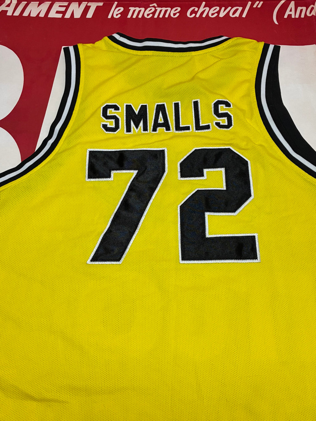 Invisible Bully Biggie Smalls Bad Boy Basketball Jersey