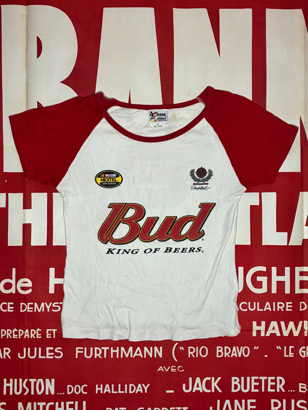 Dale Earnhardt King of Beers Budweiser Baby Tee