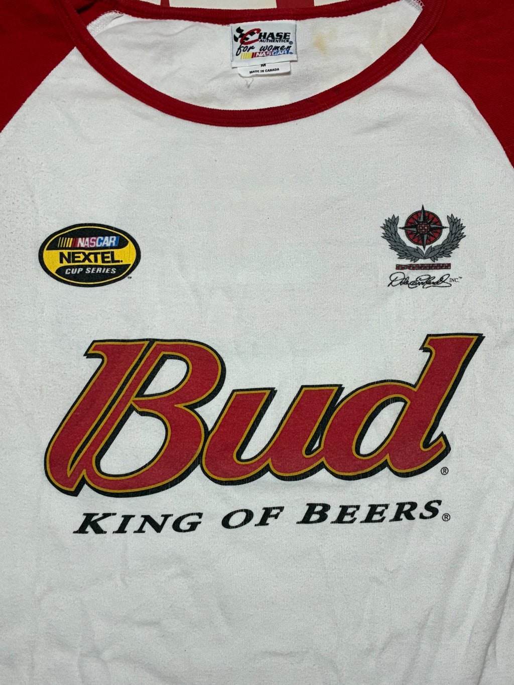 Dale Earnhardt King of Beers Budweiser Baby Tee