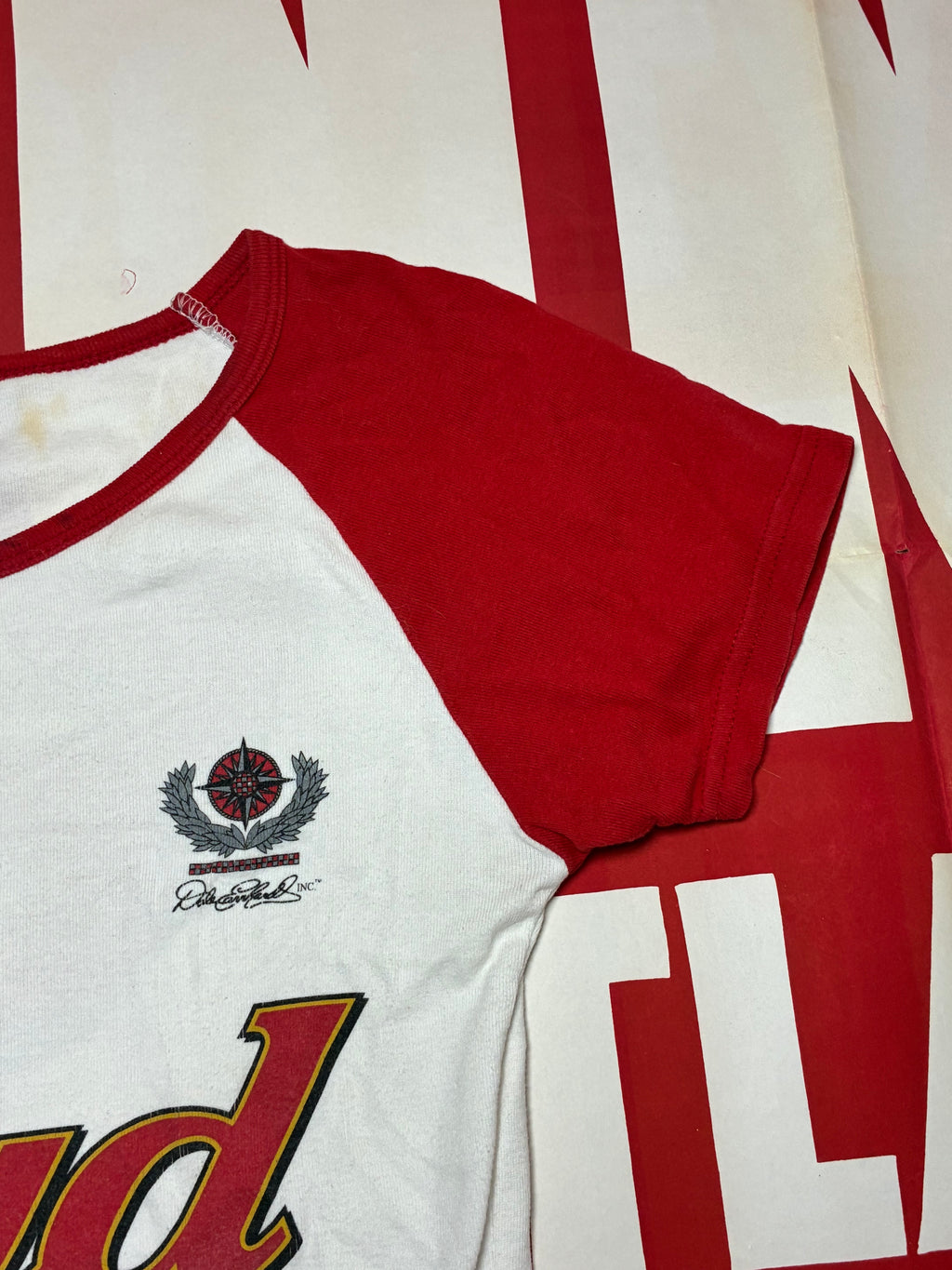 Dale Earnhardt King of Beers Budweiser Baby Tee