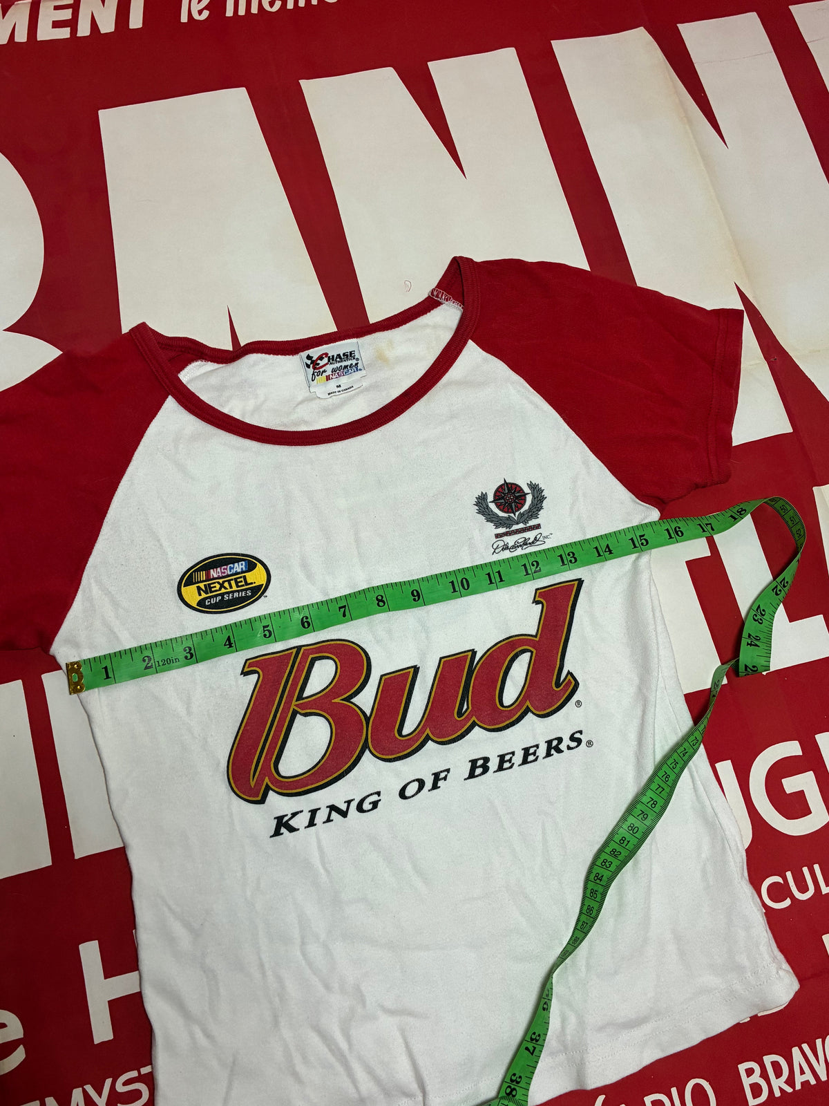 Dale Earnhardt King of Beers Budweiser Baby Tee